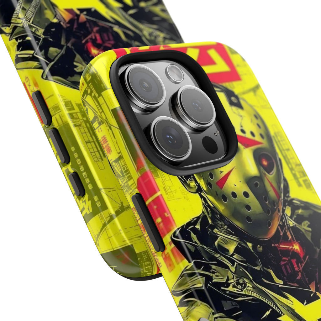 Cyberpunk Tough Phone Case - Unique Tech Accessory for Gamers, Gift for Birthdays, Holidays, Phone Protection, Stylish Design