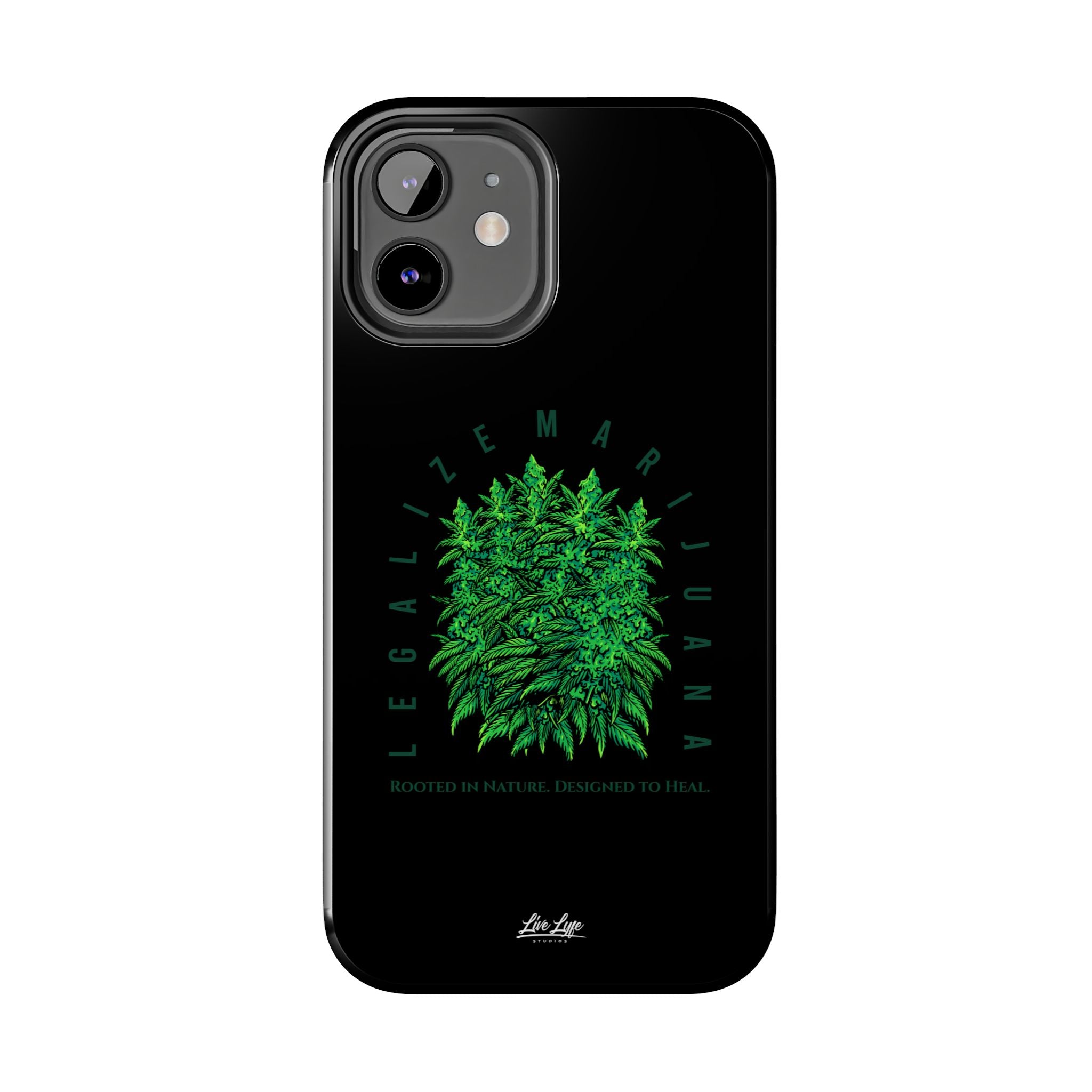 Legalize The Plant Phone Case – Sleek Black Cover