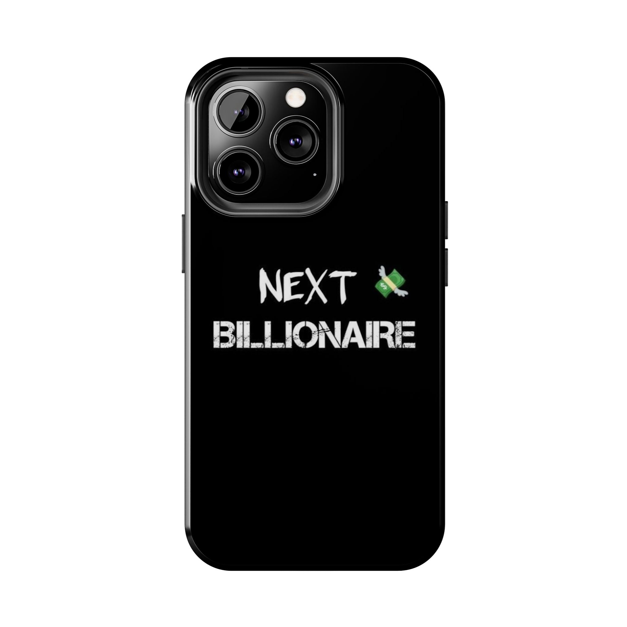 Bold Next Billionaire Phone Case, Tough Phone Cover, Entrepreneur Gift, Motivational Phone Accessory, Unique Tech Decor