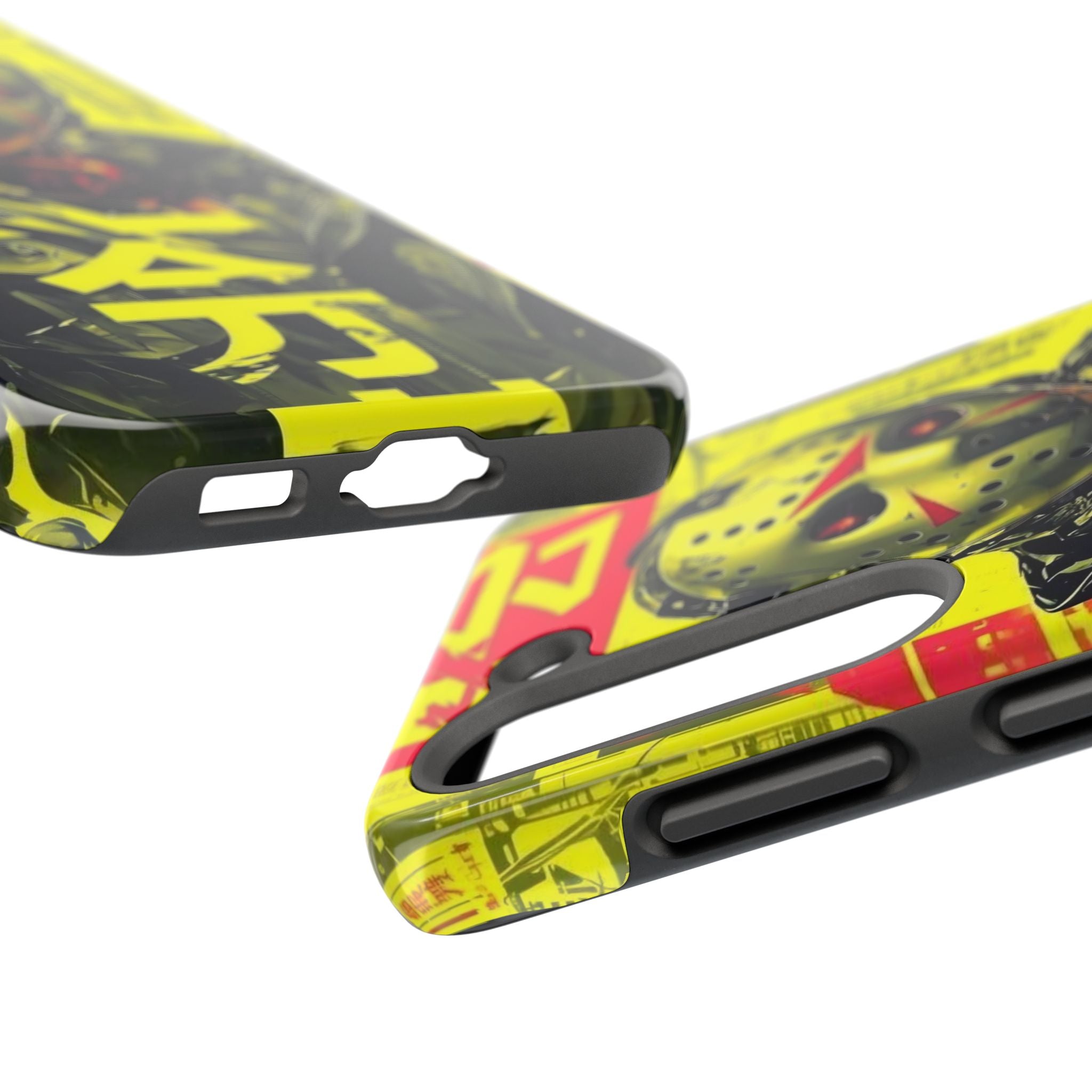 Cyberpunk Tough Phone Case - Unique Tech Accessory for Gamers, Gift for Birthdays, Holidays, Phone Protection, Stylish Design