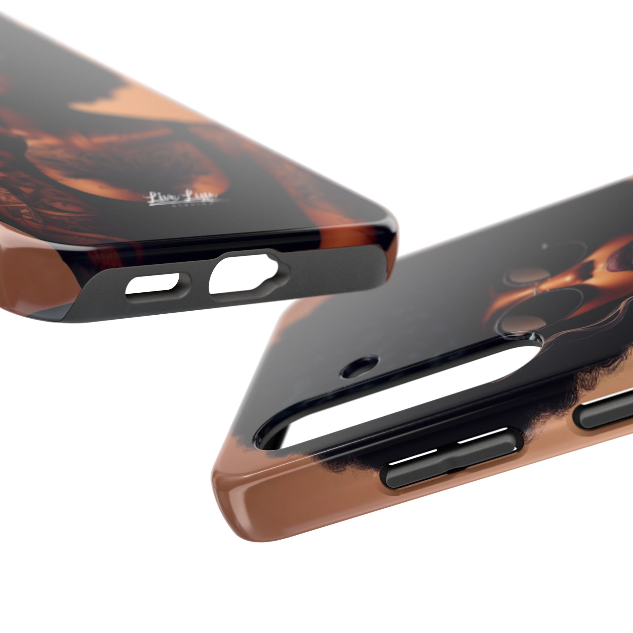 Smoke & Soul Afro Queen Vibe Phone Case, Protective Phone Case