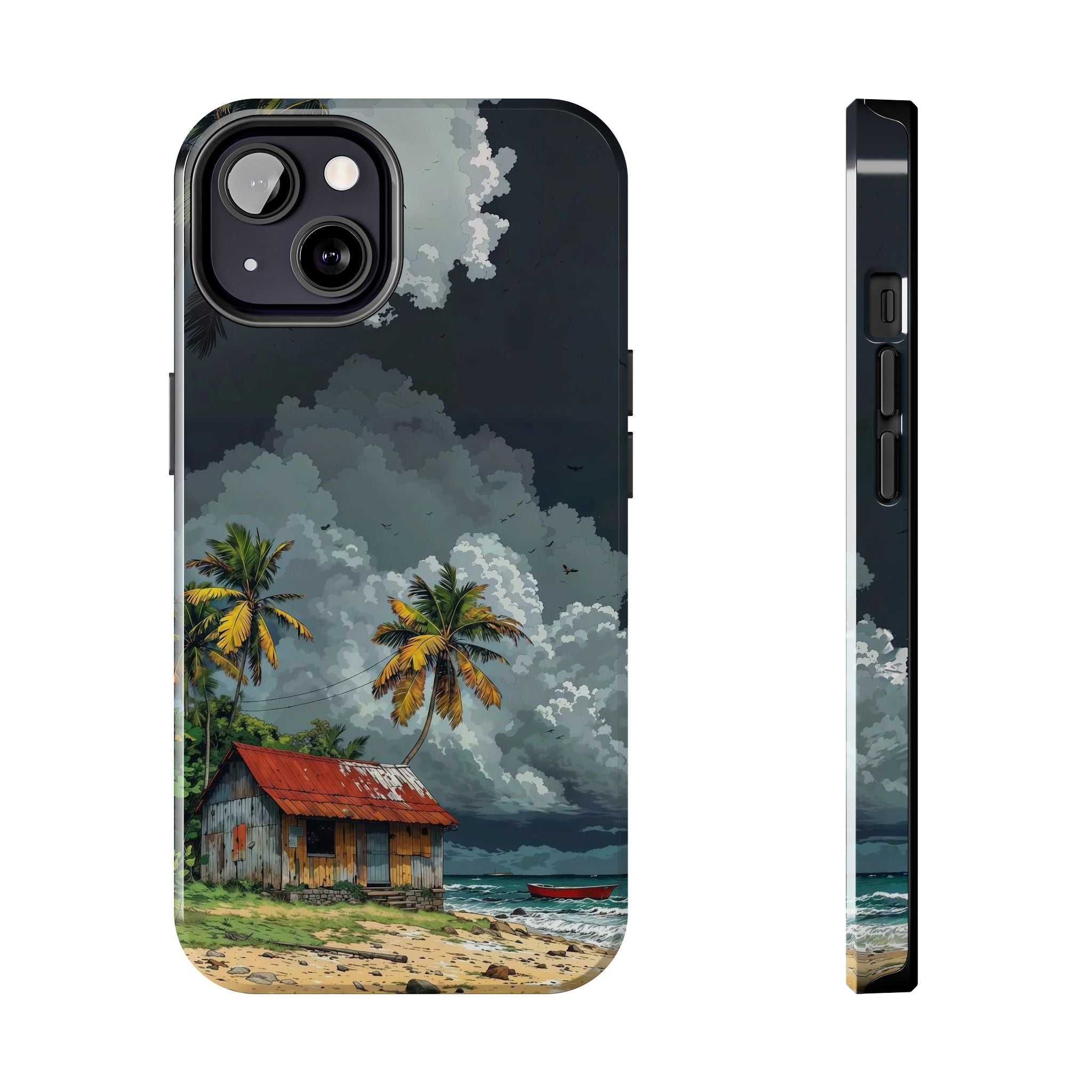 Tropical Beach Phone Cases - Coastal Vibes, Summer Gift, Adventure Ready, Travel Companion, Protective Cover Layer