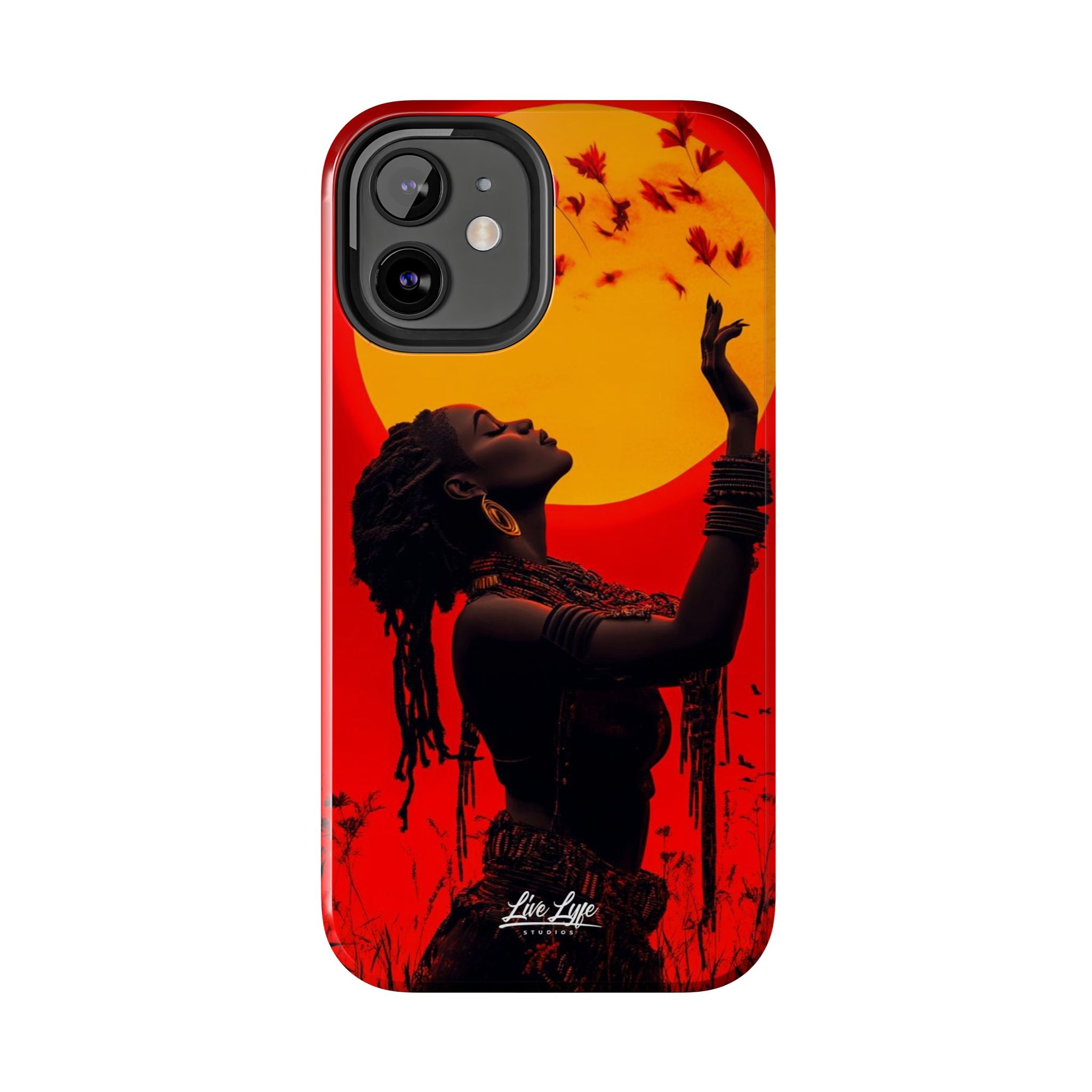 Sunset Spirit, Rasta Soul Awakening Phone Case