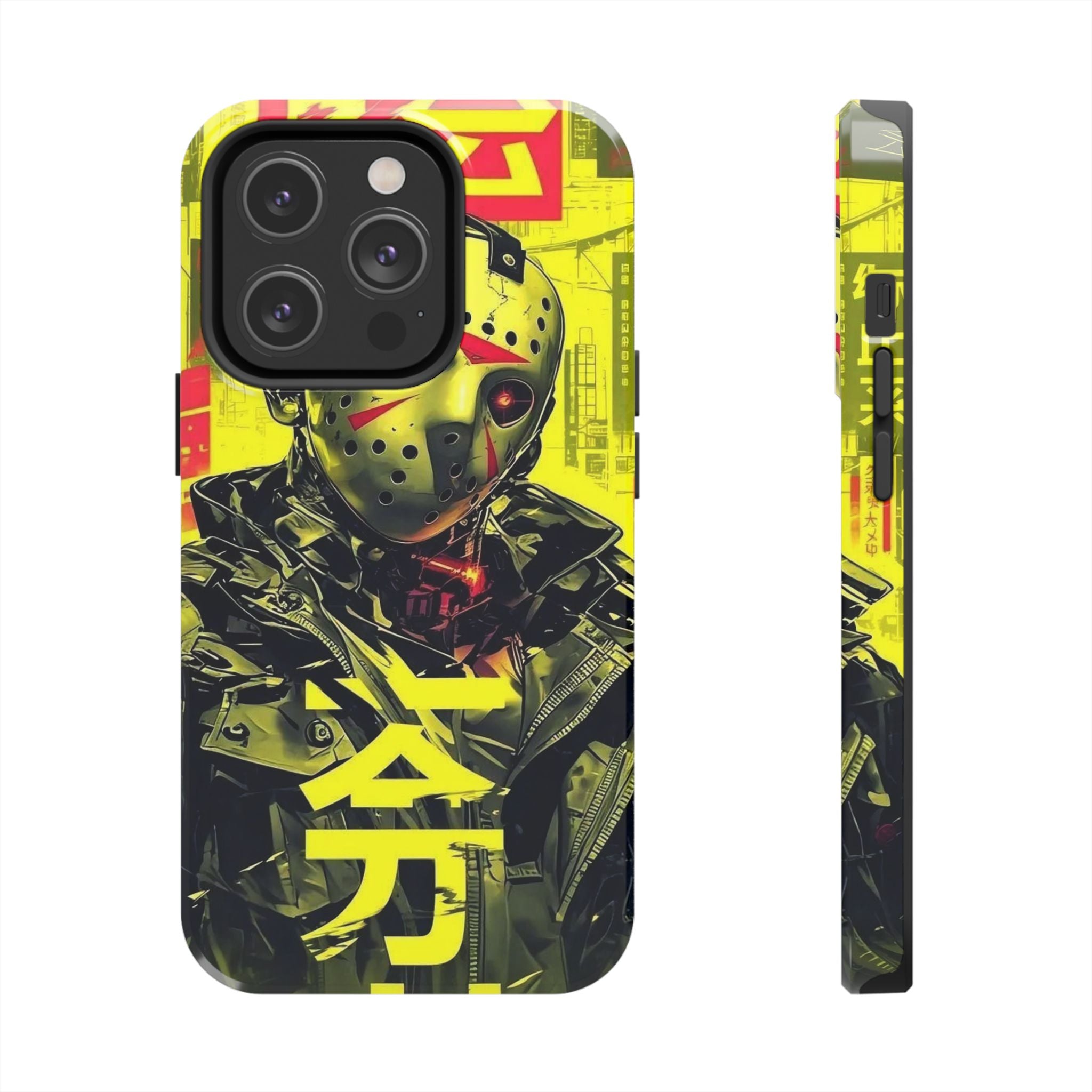 Cyberpunk Tough Phone Case - Unique Tech Accessory for Gamers, Gift for Birthdays, Holidays, Phone Protection, Stylish Design
