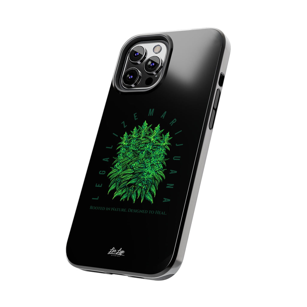 Legalize The Plant Phone Case – Sleek Black Cover