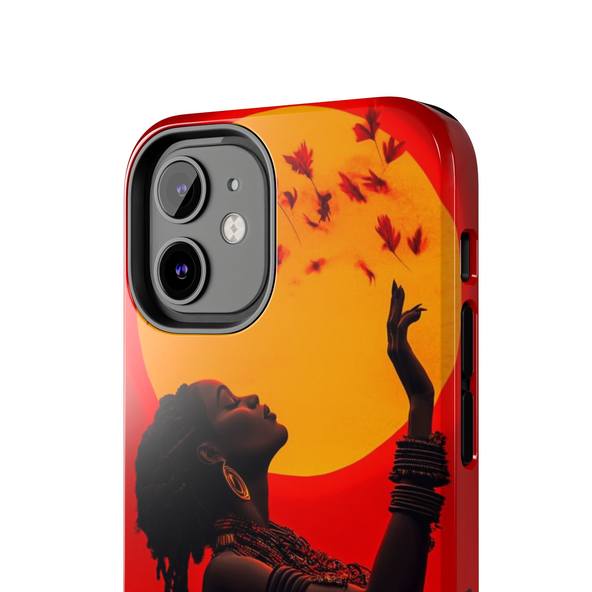 Sunset Spirit, Rasta Soul Awakening Phone Case