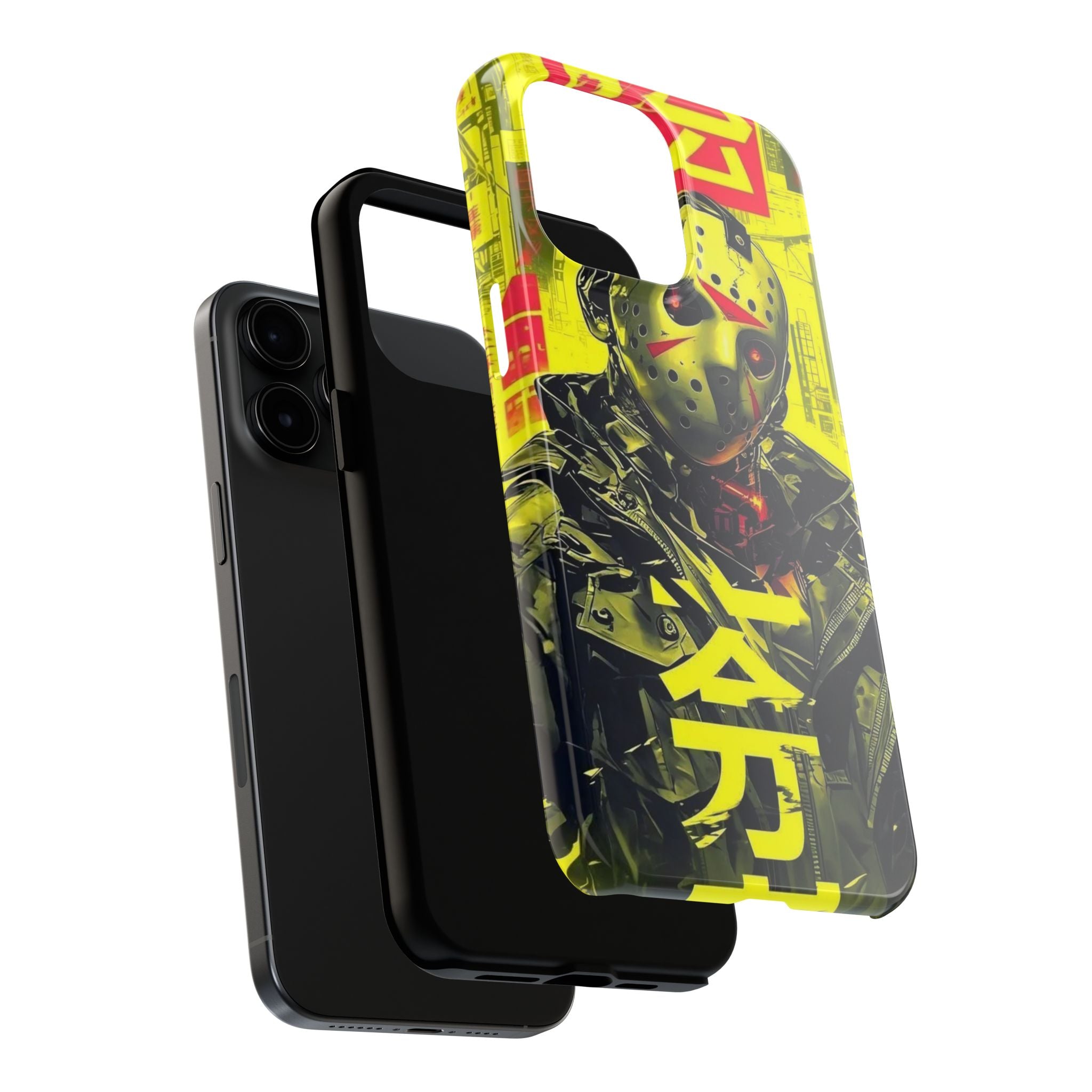 Cyberpunk Tough Phone Case - Unique Tech Accessory for Gamers, Gift for Birthdays, Holidays, Phone Protection, Stylish Design