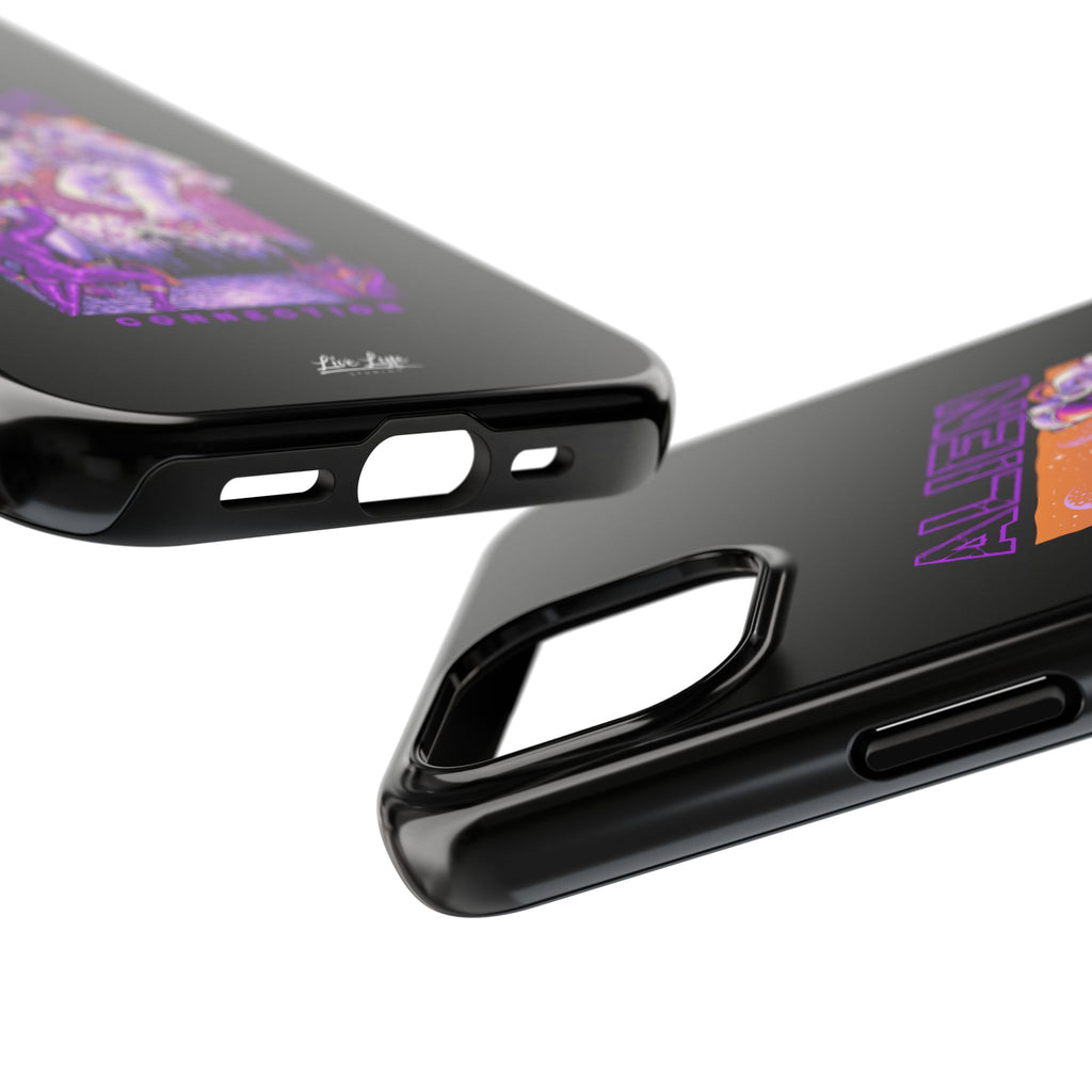 Alien Connection Phone Case – Sleek Black Cover