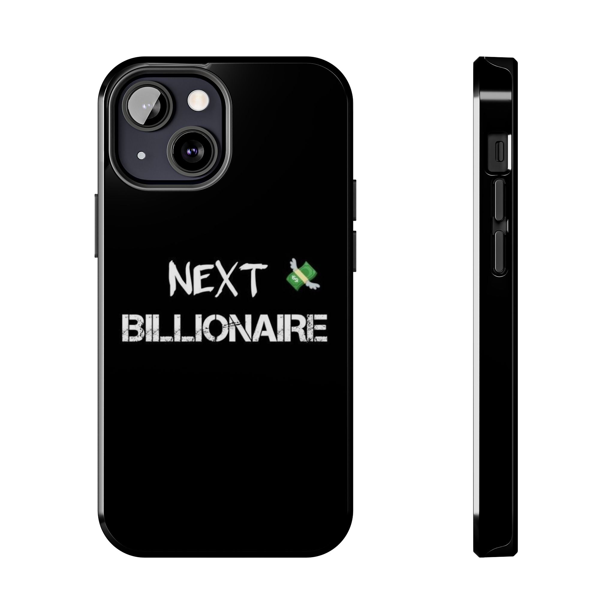 Bold Next Billionaire Phone Case, Tough Phone Cover, Entrepreneur Gift, Motivational Phone Accessory, Unique Tech Decor