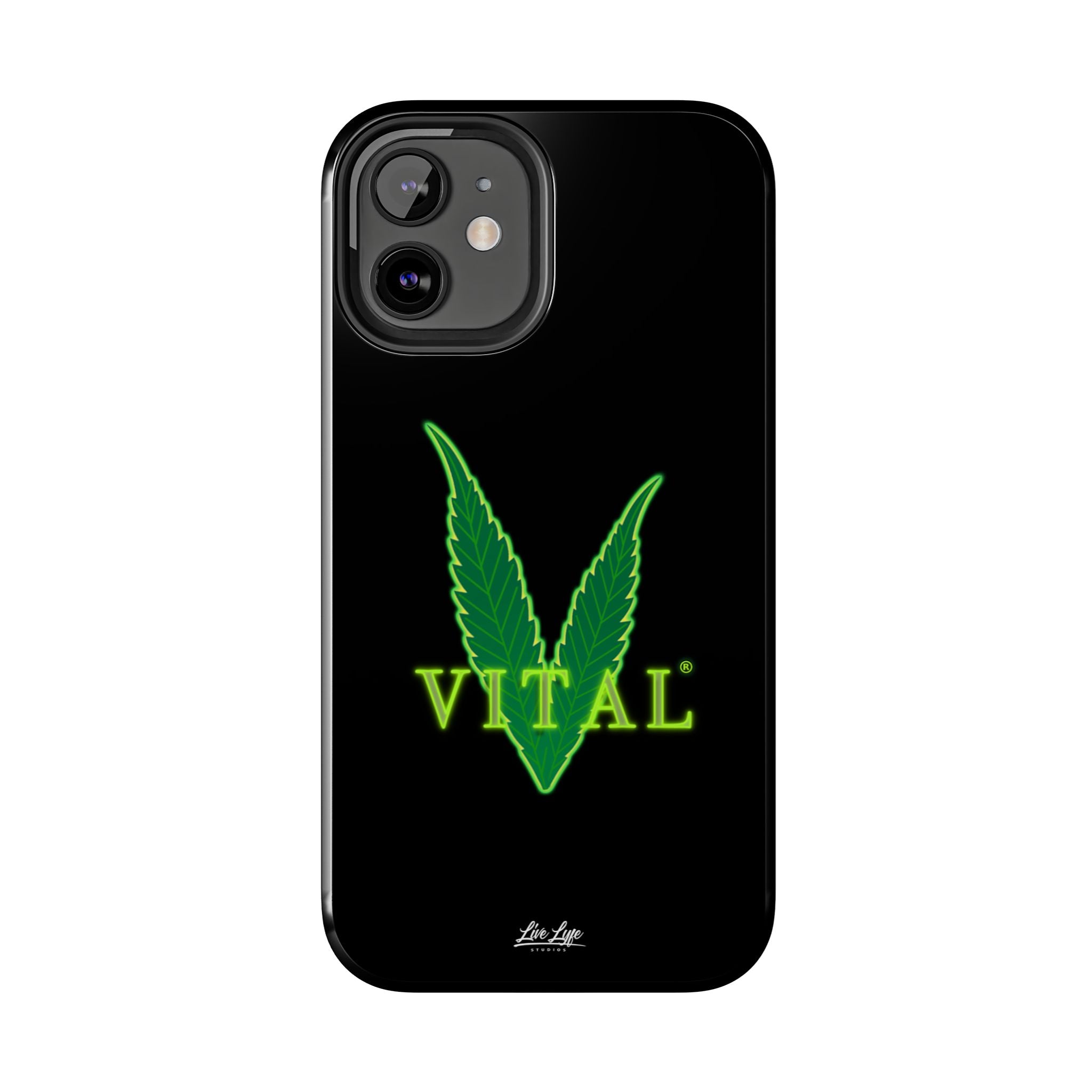 Vital Lyfe Phone Case – Sleek Black Cover