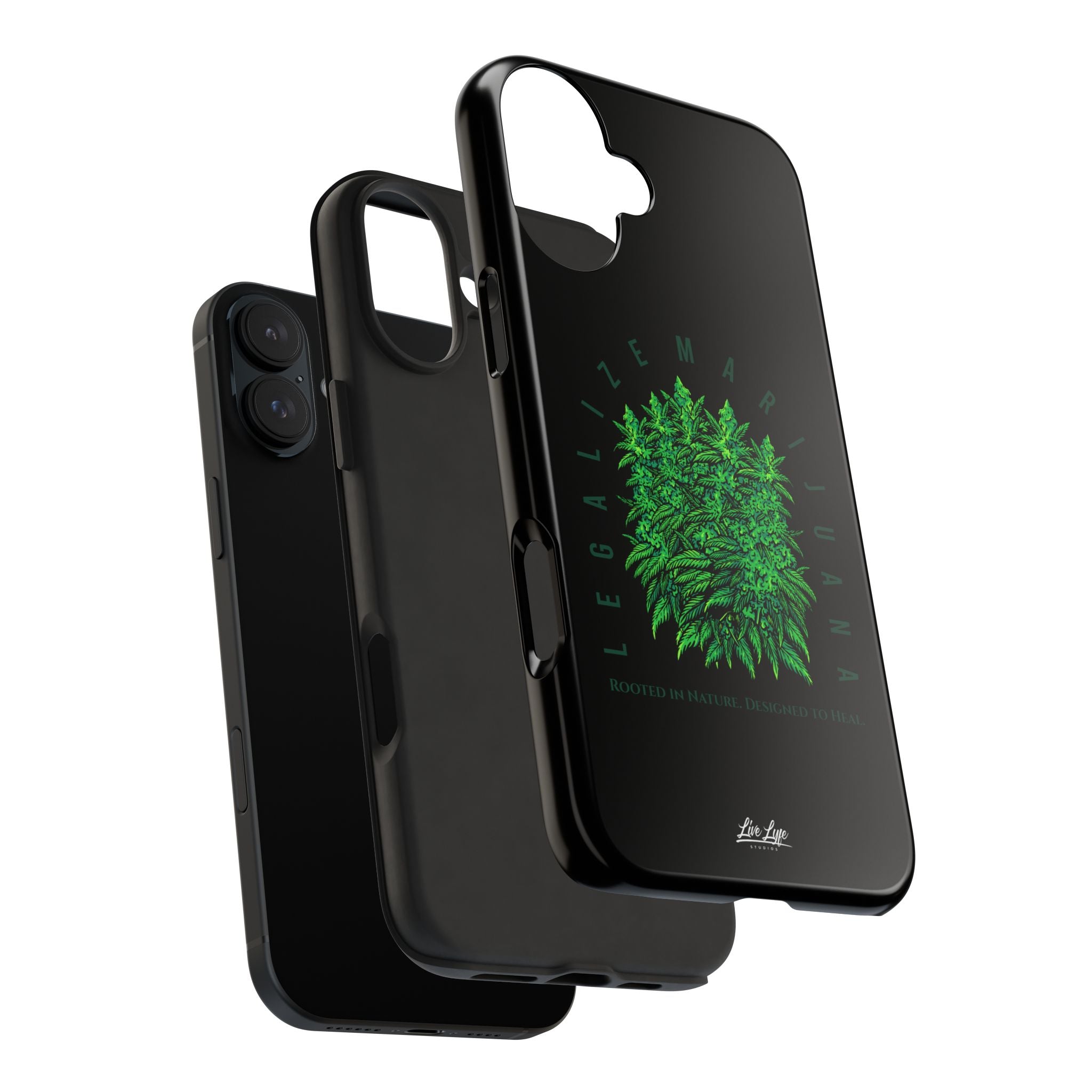 Legalize The Plant Phone Case – Sleek Black Cover