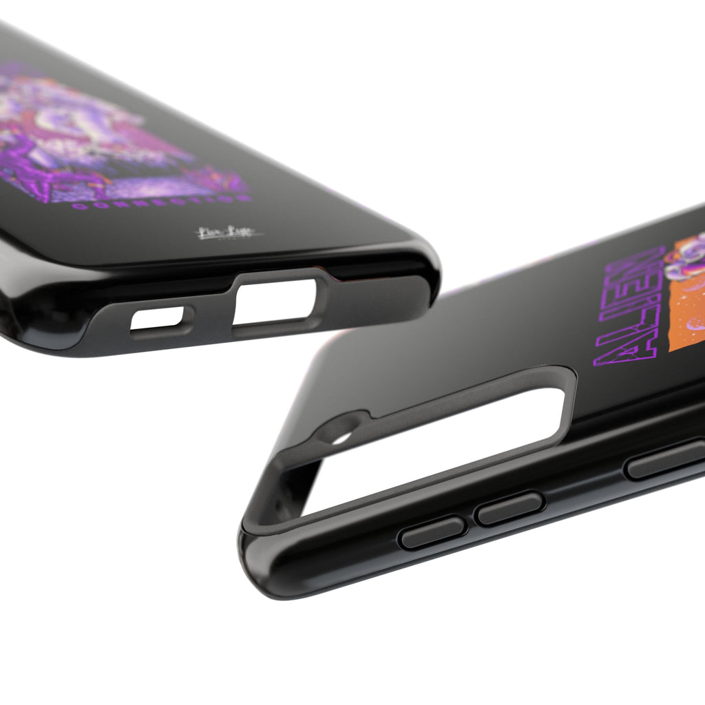 Alien Connection Phone Case – Sleek Black Cover