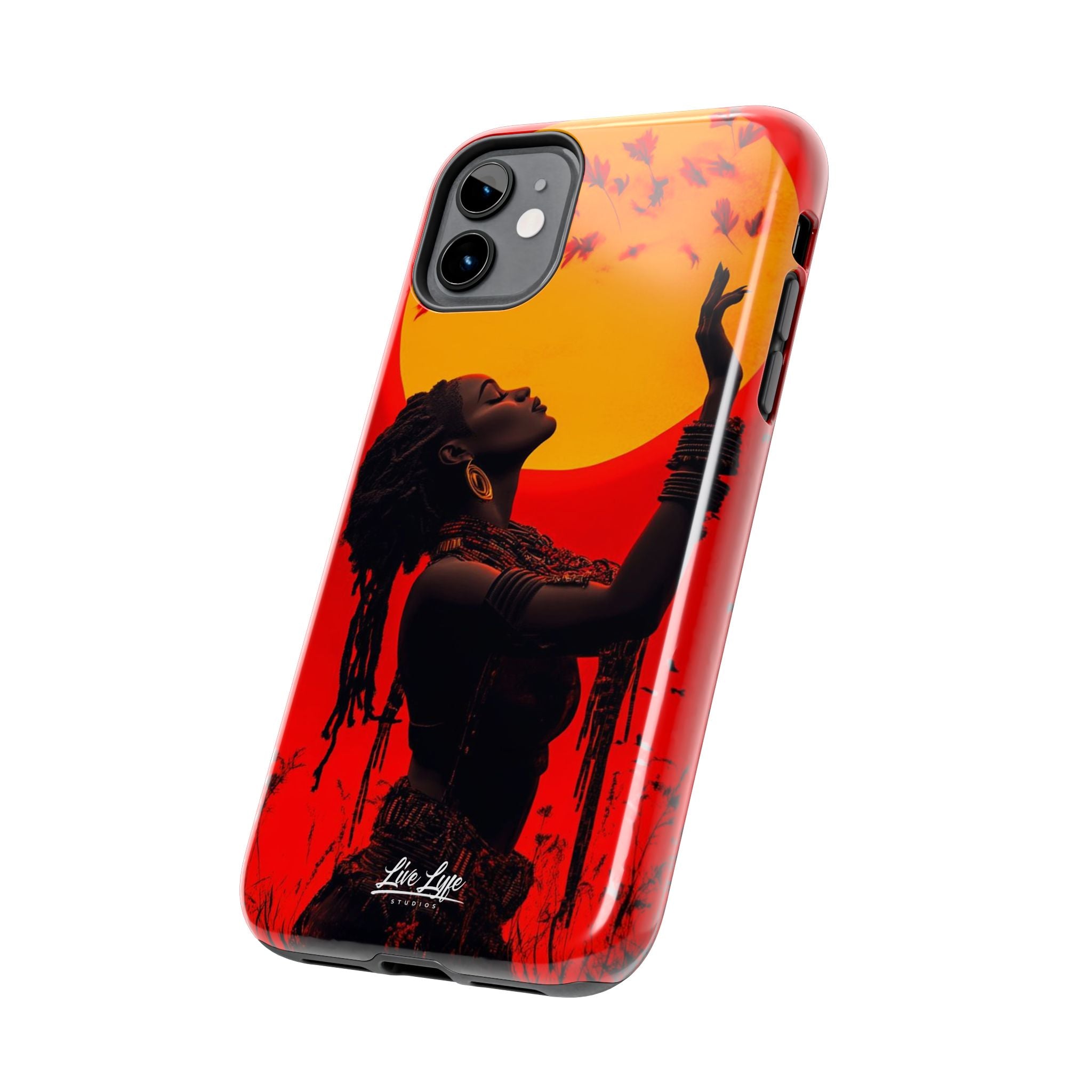 Sunset Spirit, Rasta Soul Awakening Phone Case