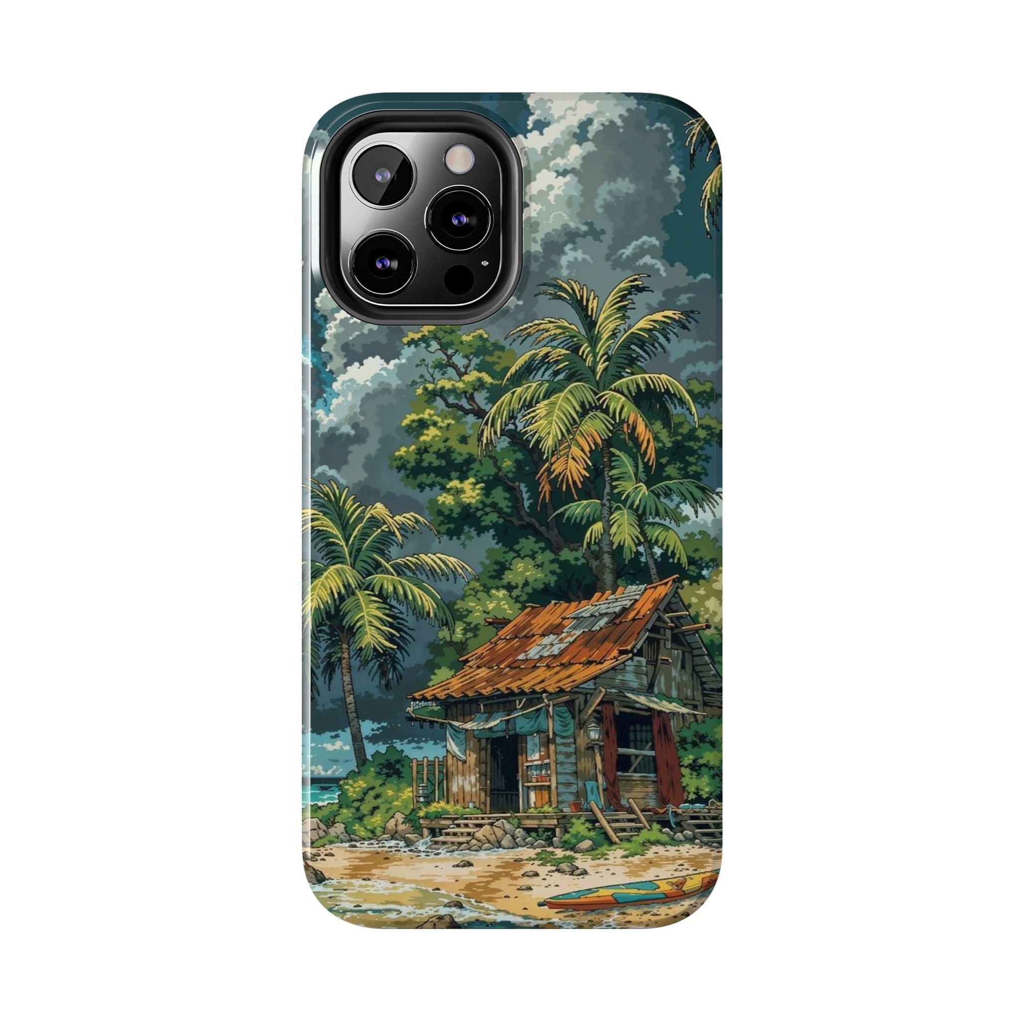 Tropical Paradise Tough iPhone and Samsung Cases - Beach Vibe, Summer Gift, Durable Protection for Adventure Lovers, Coastal Decor, Phone Accessories