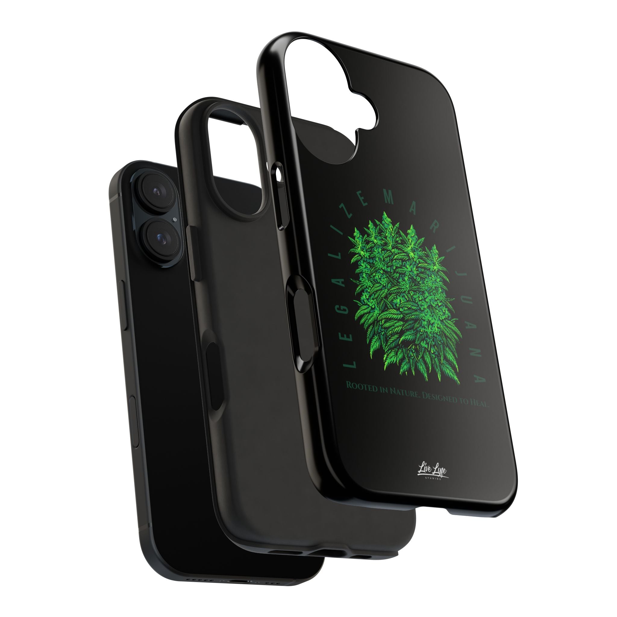 Legalize The Plant Phone Case – Sleek Black Cover