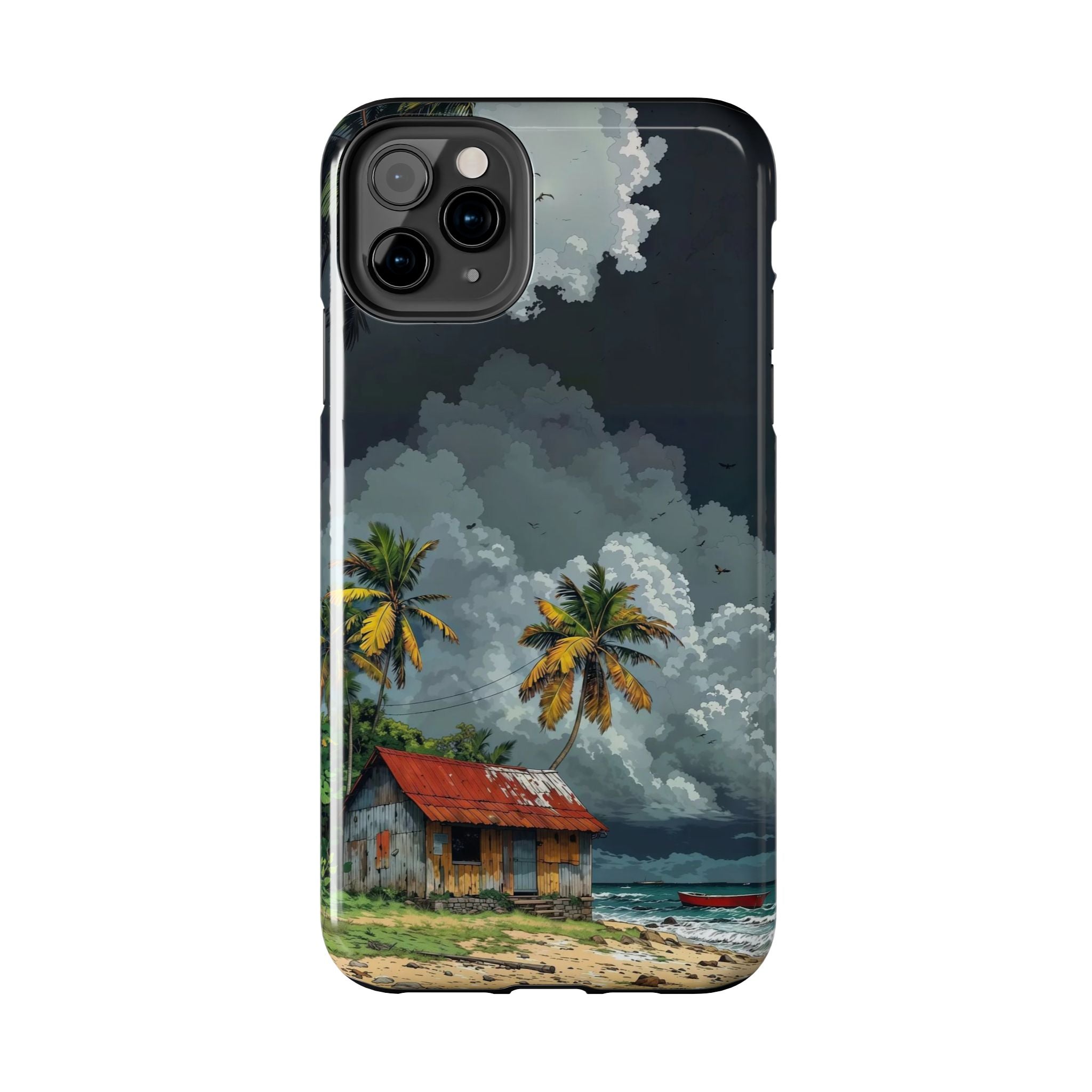 Tropical Beach Phone Cases - Coastal Vibes, Summer Gift, Adventure Ready, Travel Companion, Protective Cover Layer