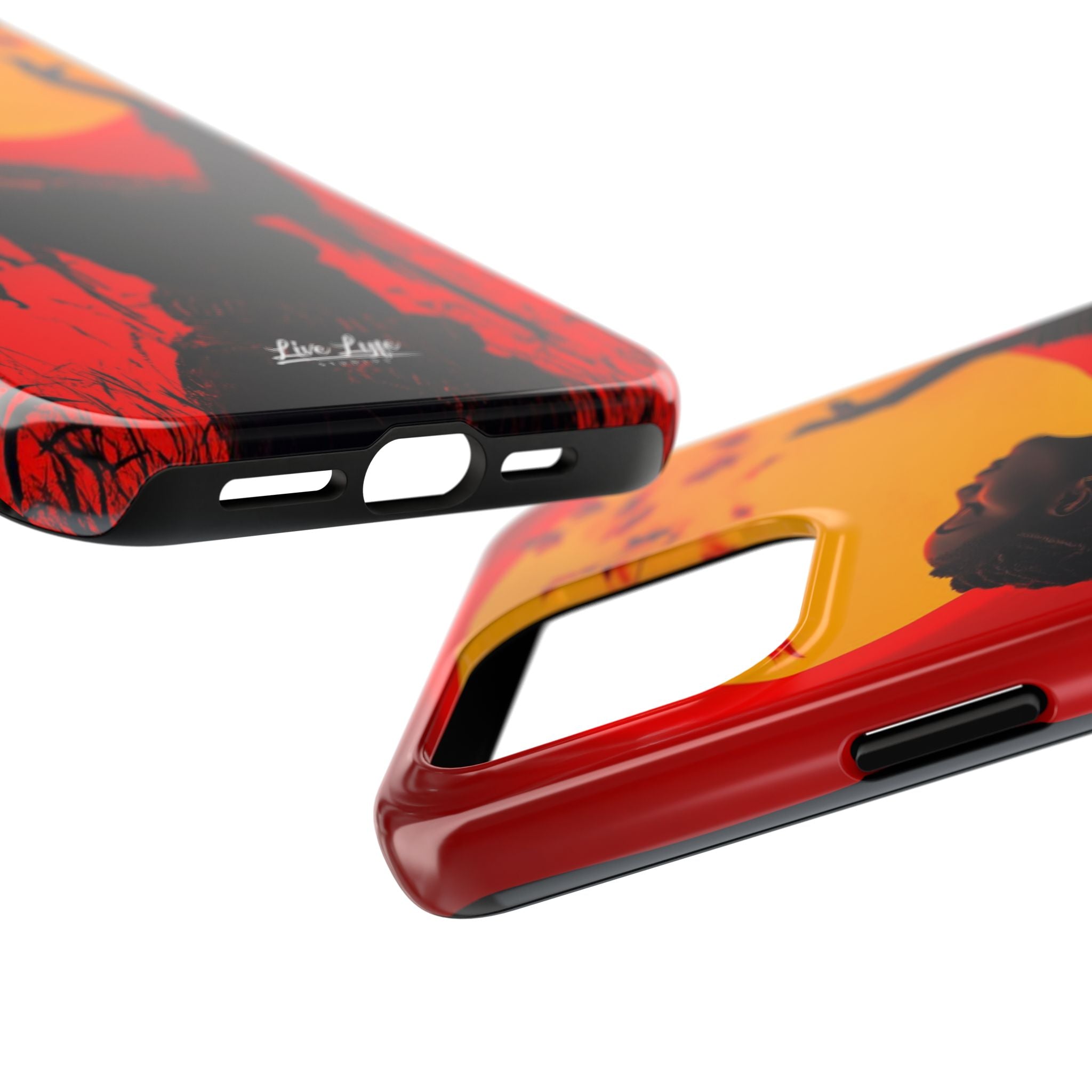 Sunset Spirit, Rasta Soul Awakening Phone Case