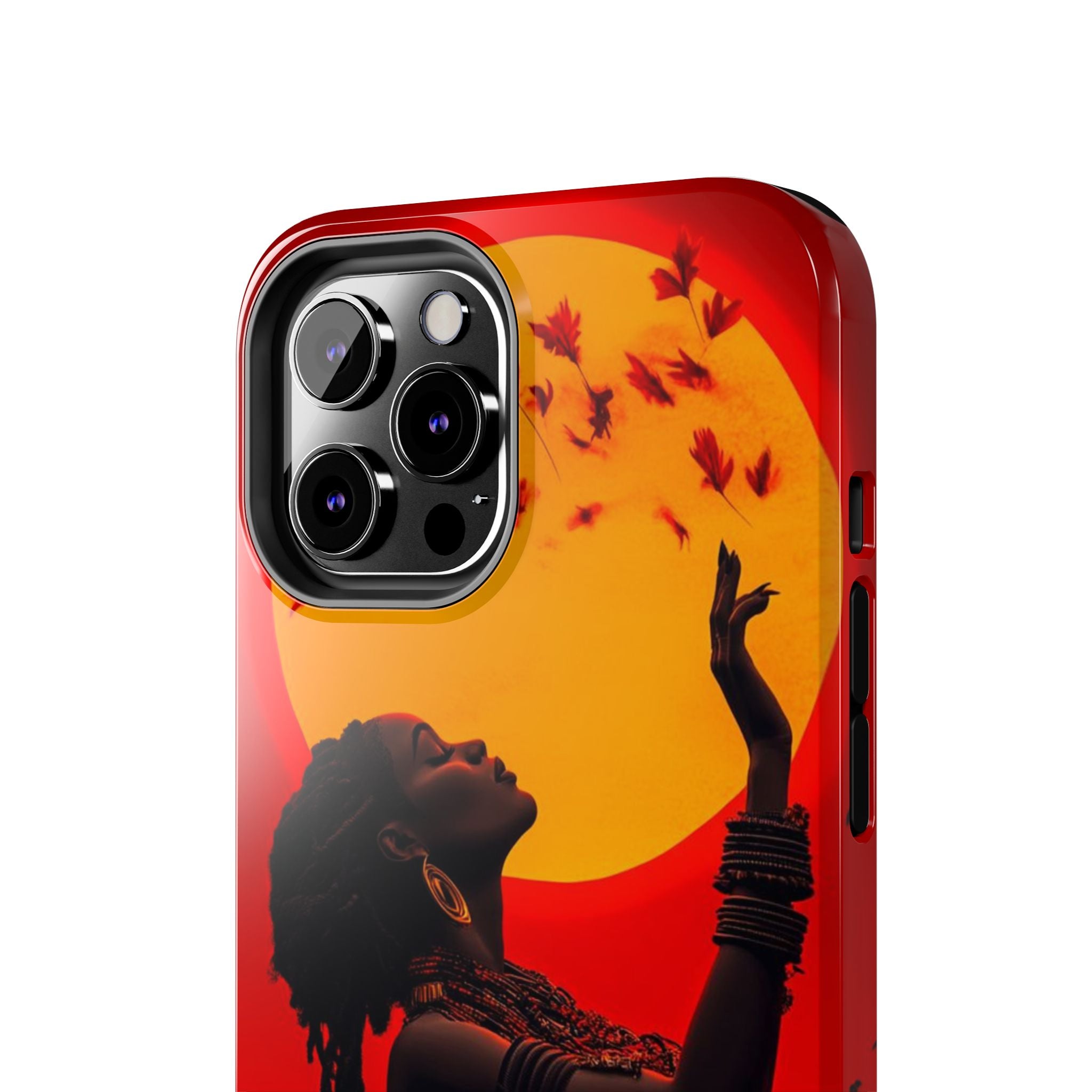 Sunset Spirit, Rasta Soul Awakening Phone Case