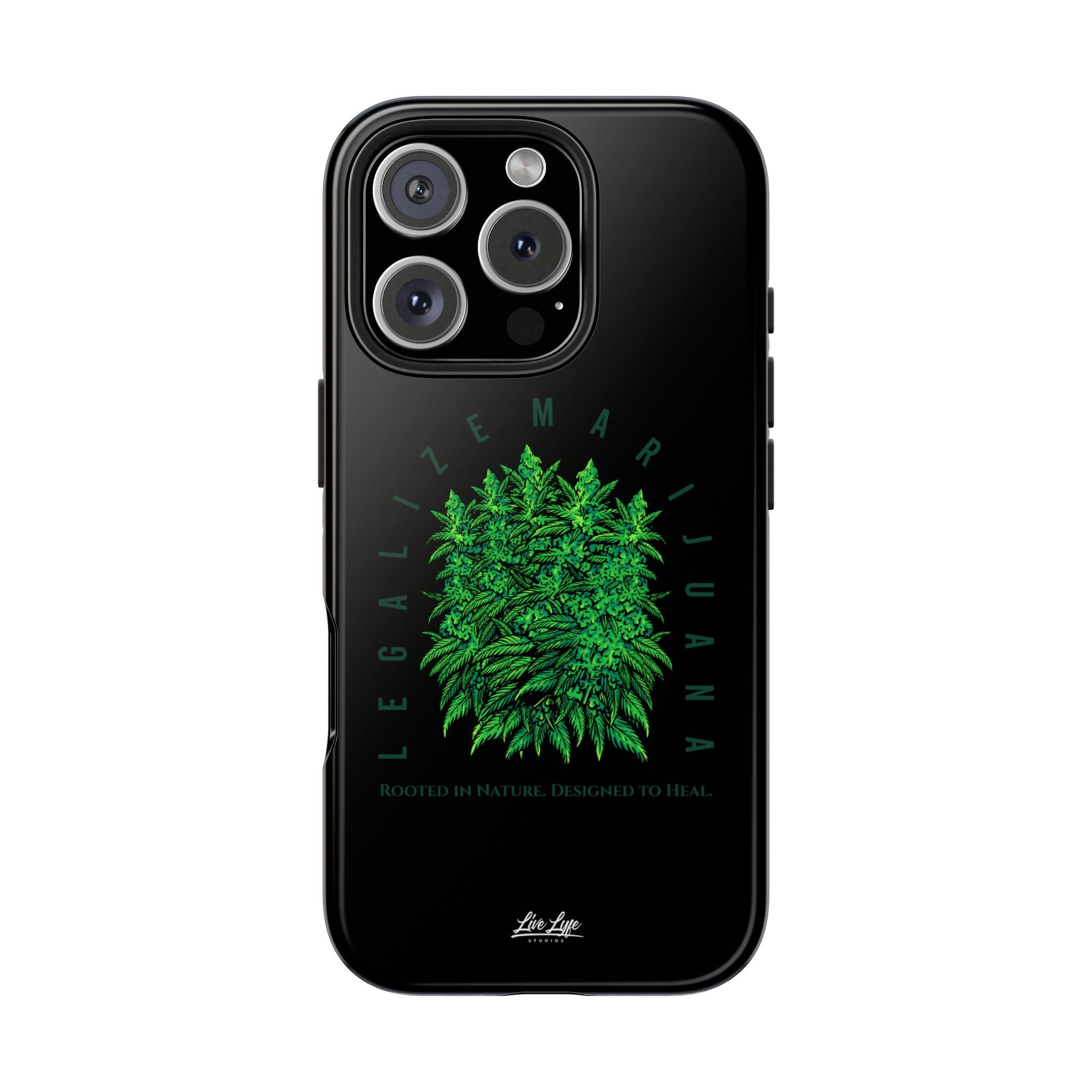 Legalize The Plant Phone Case – Sleek Black Cover