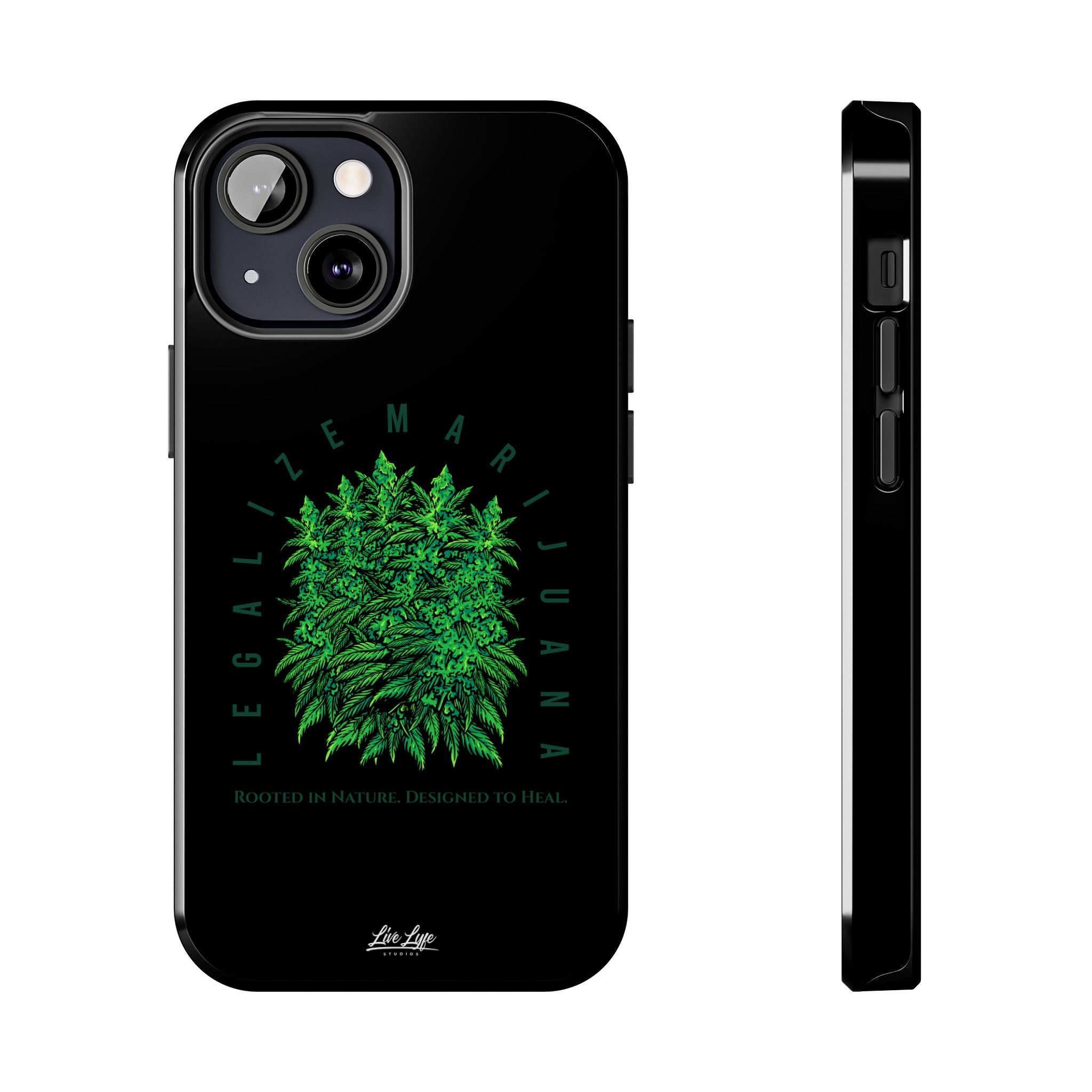 Legalize The Plant Phone Case – Sleek Black Cover