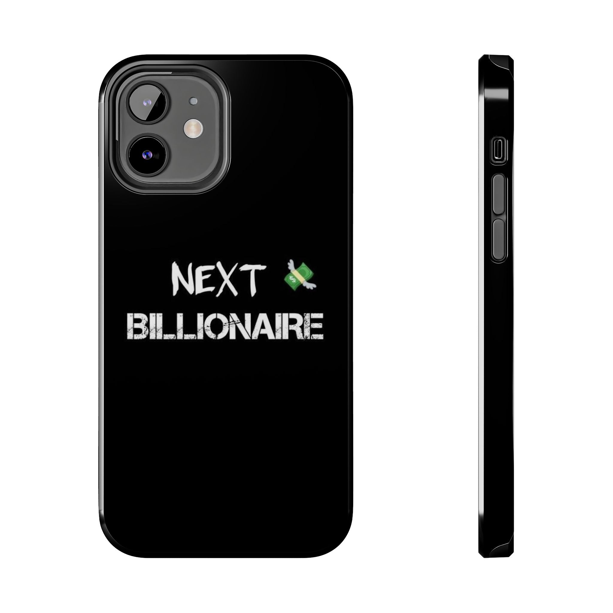 Bold Next Billionaire Phone Case, Tough Phone Cover, Entrepreneur Gift, Motivational Phone Accessory, Unique Tech Decor