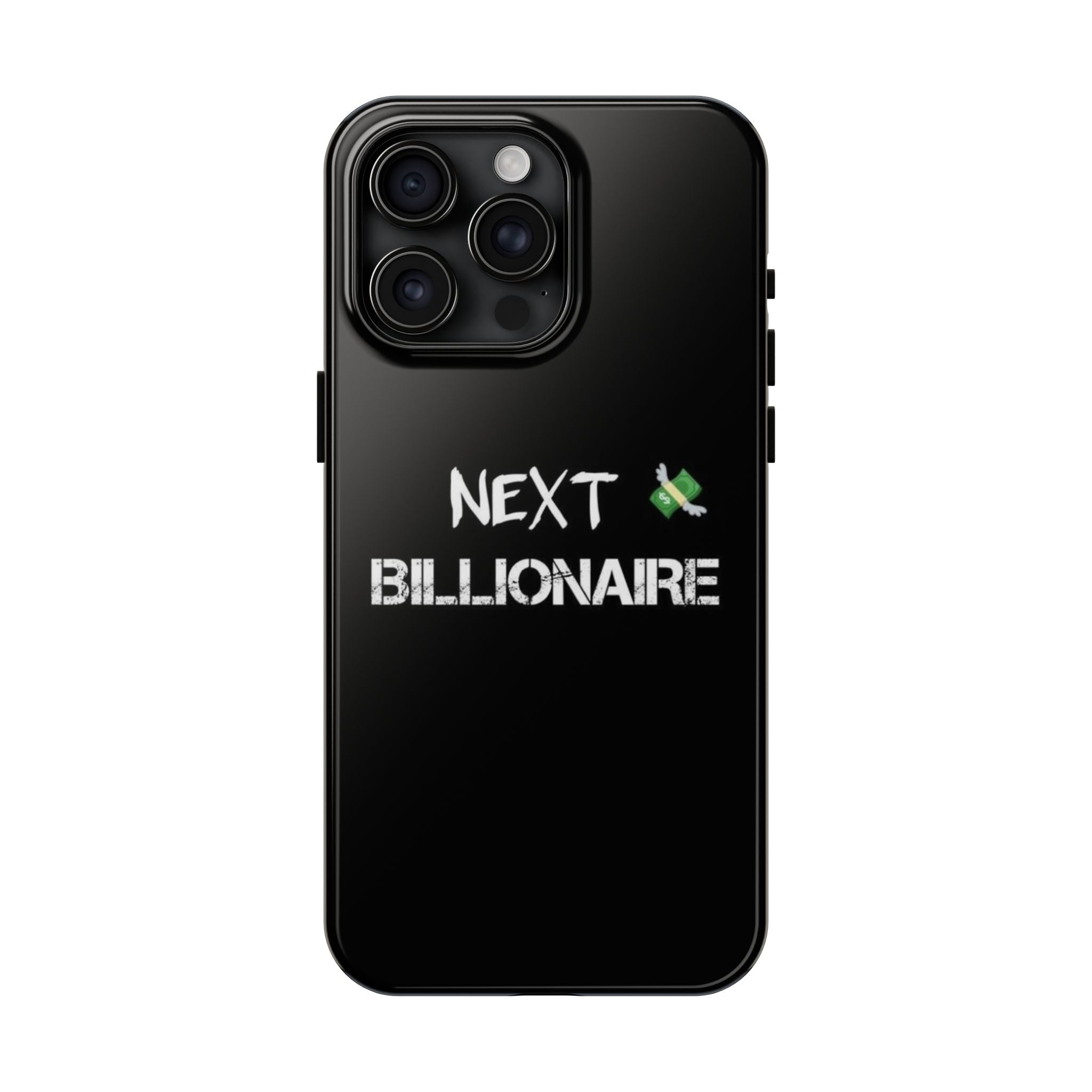 Bold Next Billionaire Phone Case, Tough Phone Cover, Entrepreneur Gift, Motivational Phone Accessory, Unique Tech Decor