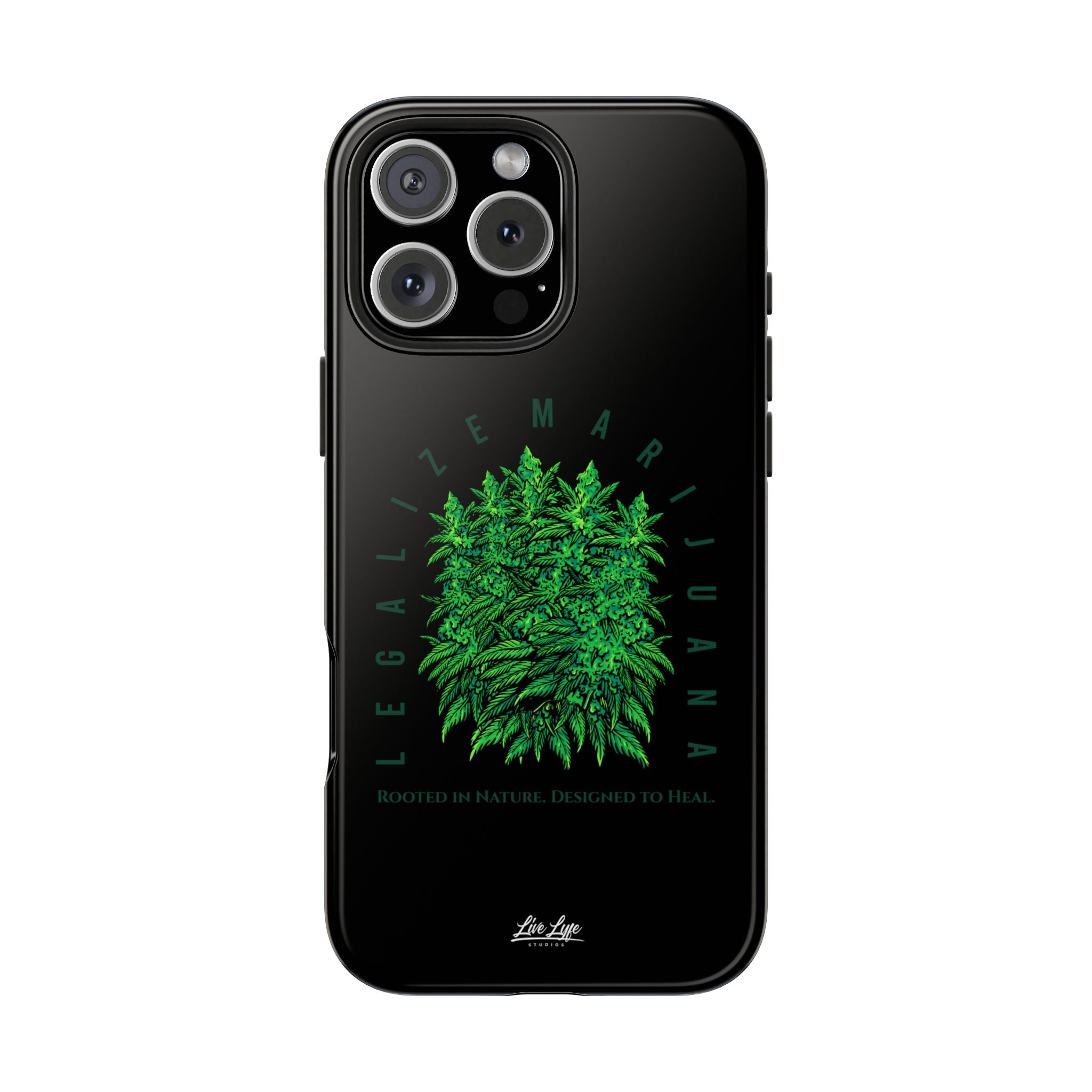 Legalize The Plant Phone Case – Sleek Black Cover
