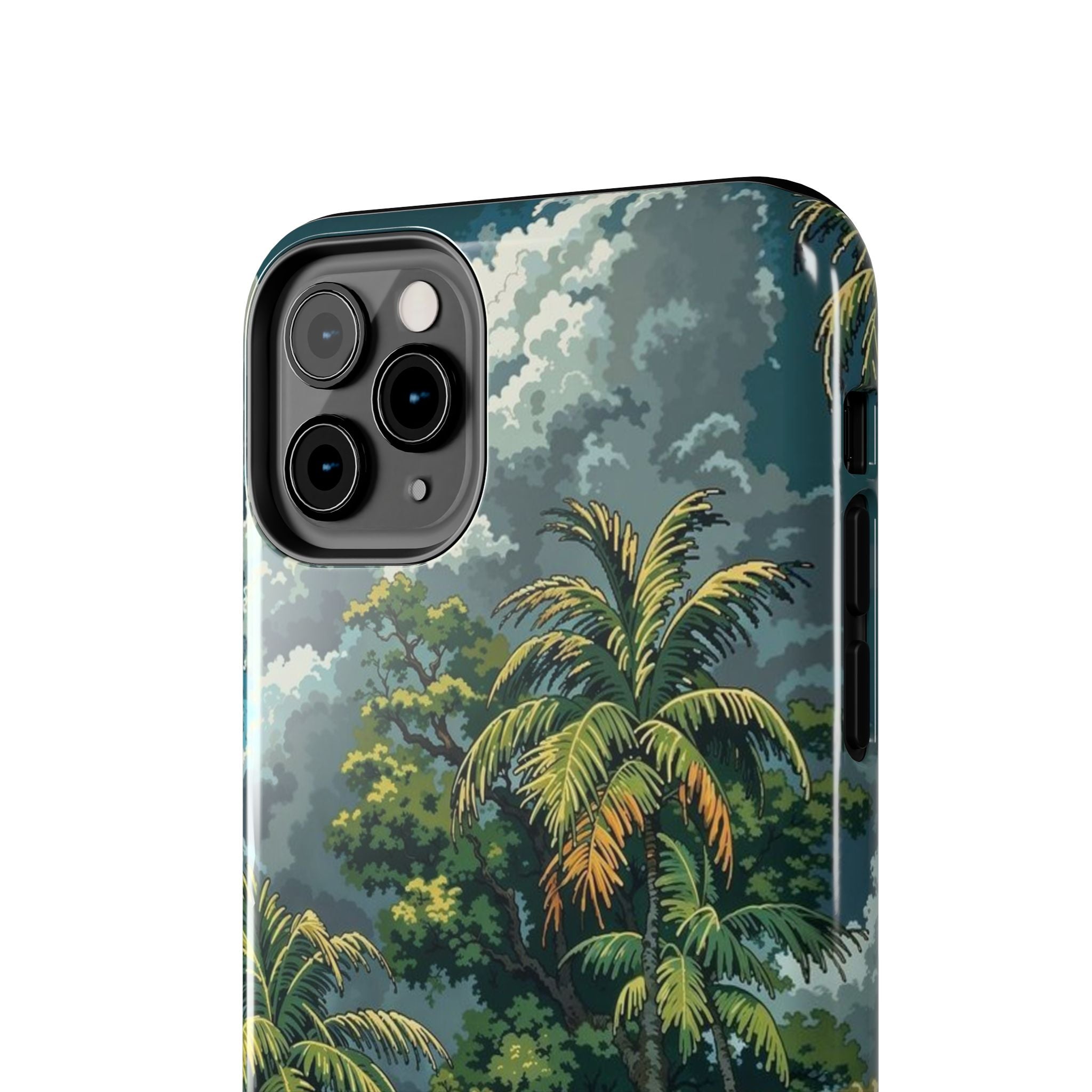 Tropical Paradise Tough iPhone and Samsung Cases - Beach Vibe, Summer Gift, Durable Protection for Adventure Lovers, Coastal Decor, Phone Accessories
