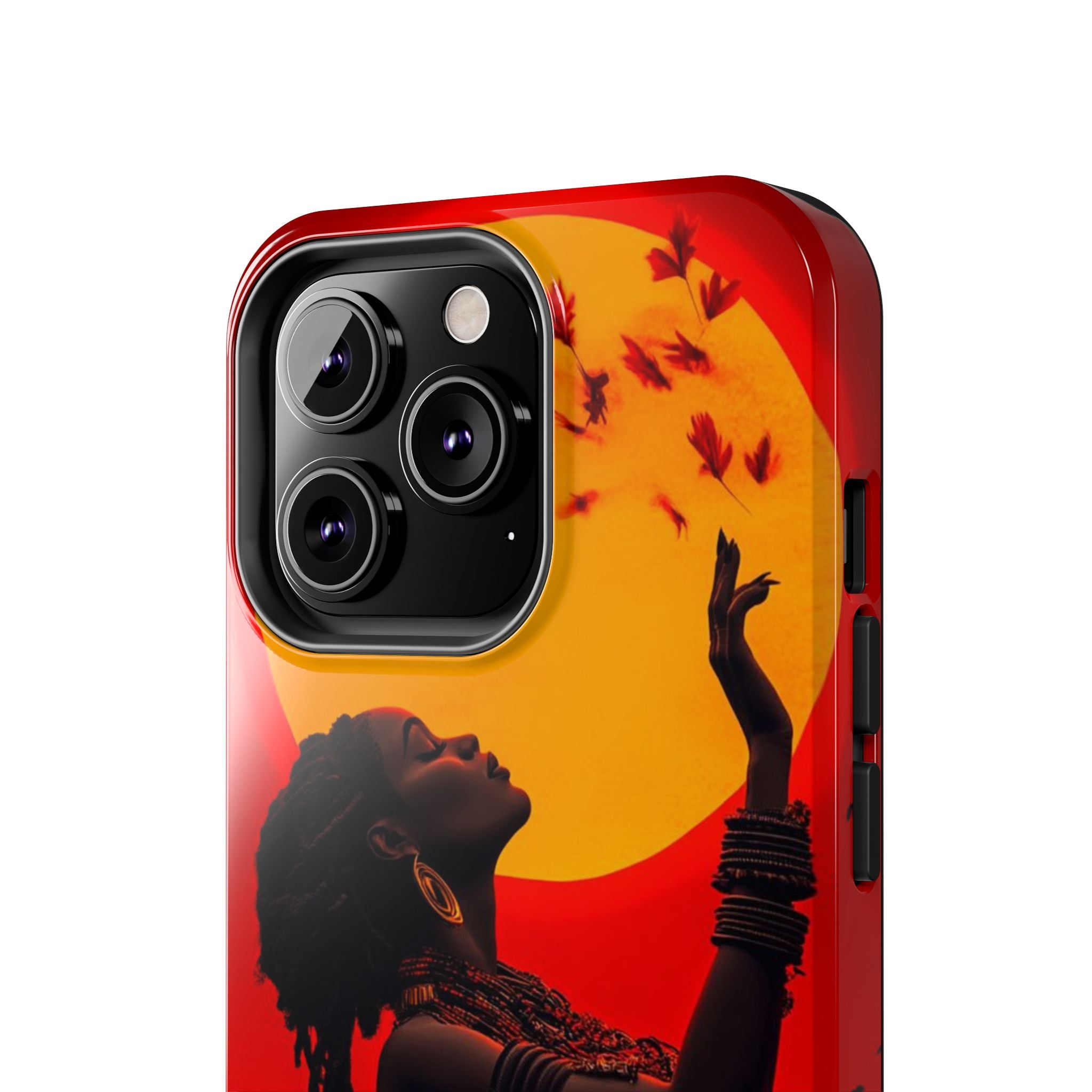 Sunset Spirit, Rasta Soul Awakening Phone Case