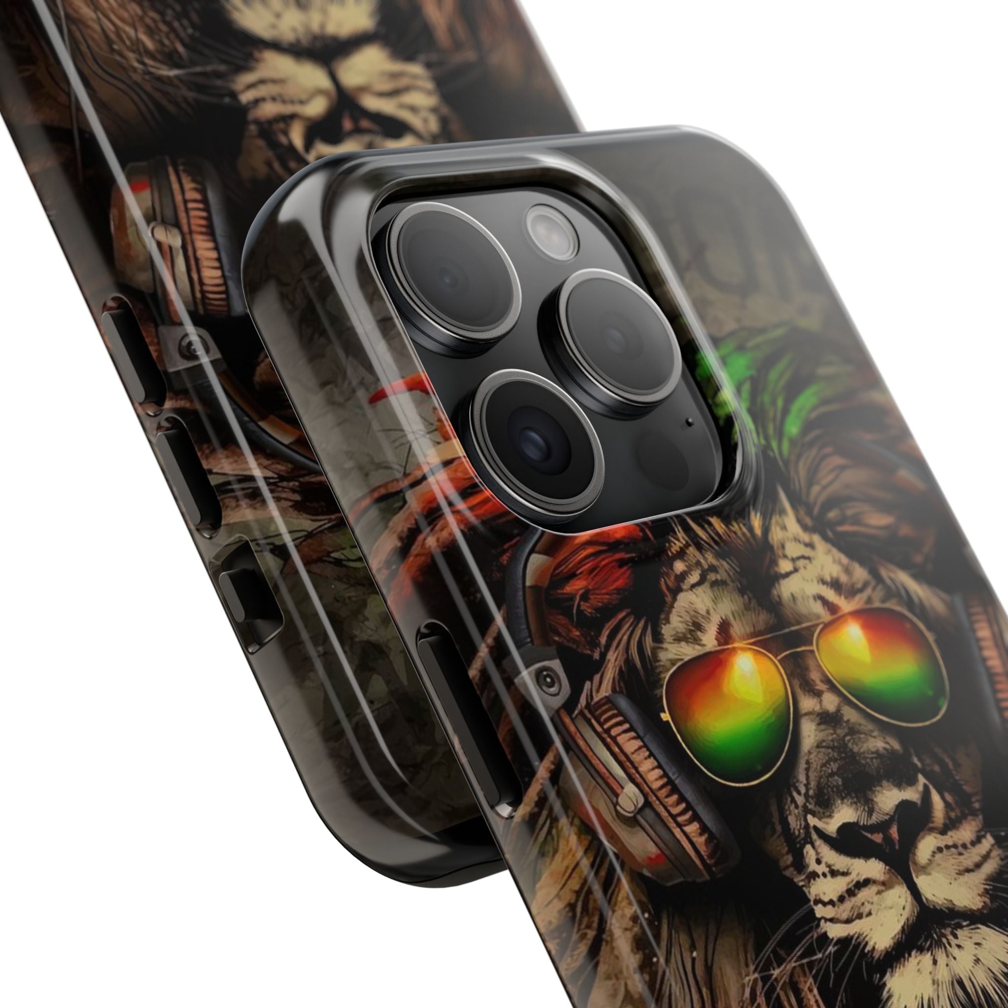 Reggae Lion Iphone Phone Case - Tough Phone Cases for Music Lovers, Gift for Rasta Fans, Vibrant Phone Cover, Unique Phone Accessories, [...]
