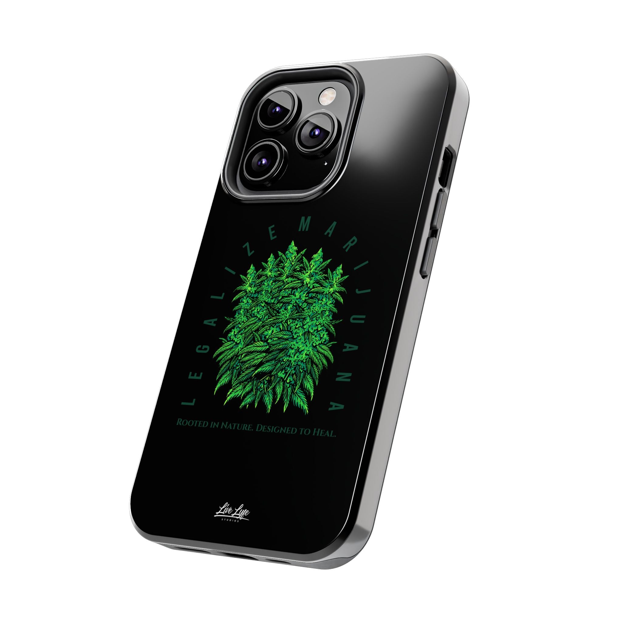 Legalize The Plant Phone Case – Sleek Black Cover