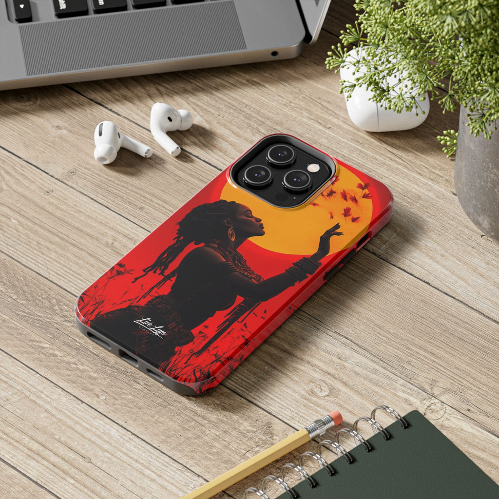 Sunset Spirit, Rasta Soul Awakening Phone Case