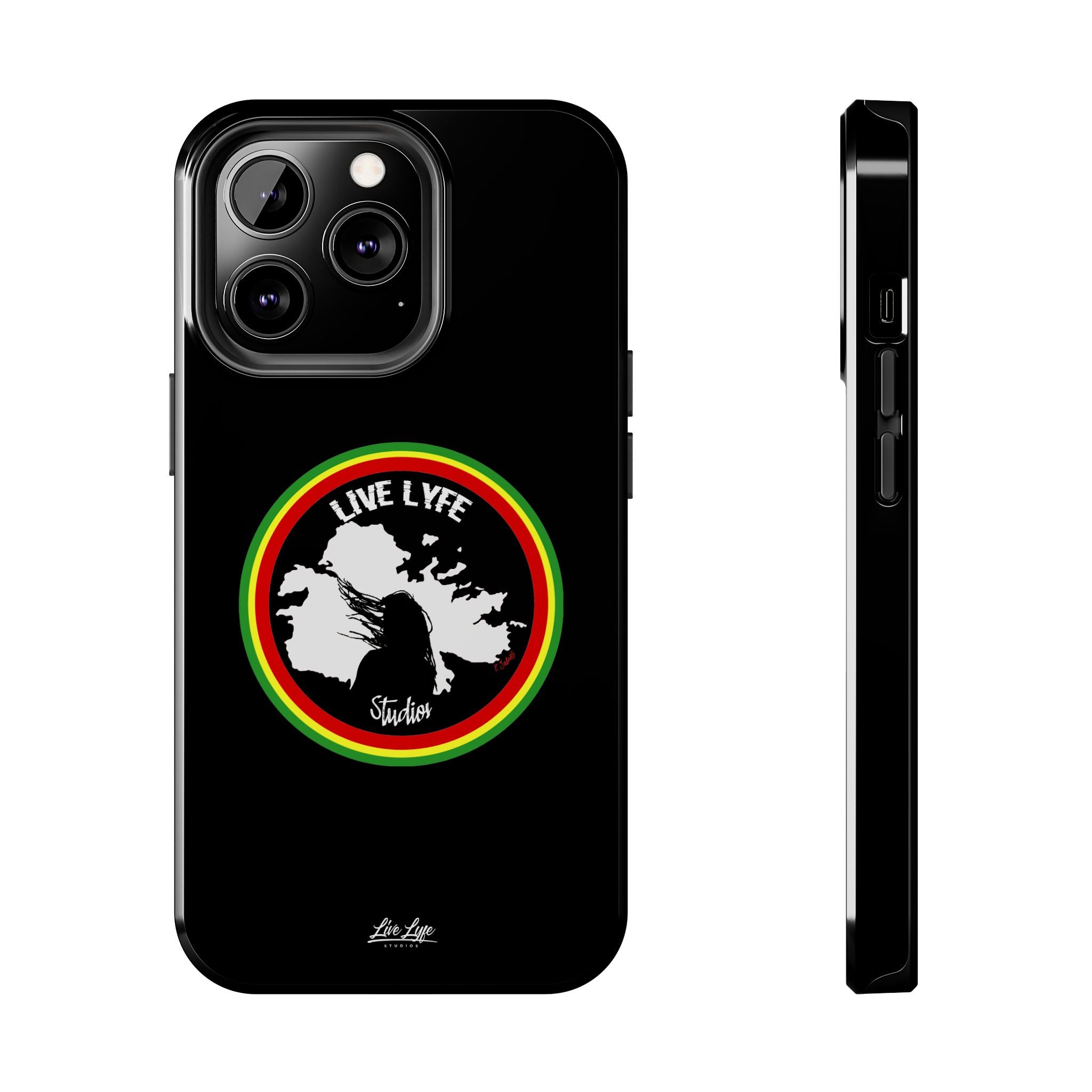 Livel Lyfe Phone Case – Sleek Black Cover