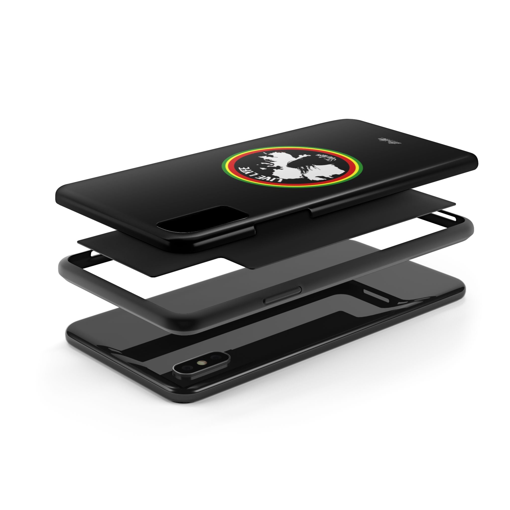 Livel Lyfe Phone Case – Sleek Black Cover