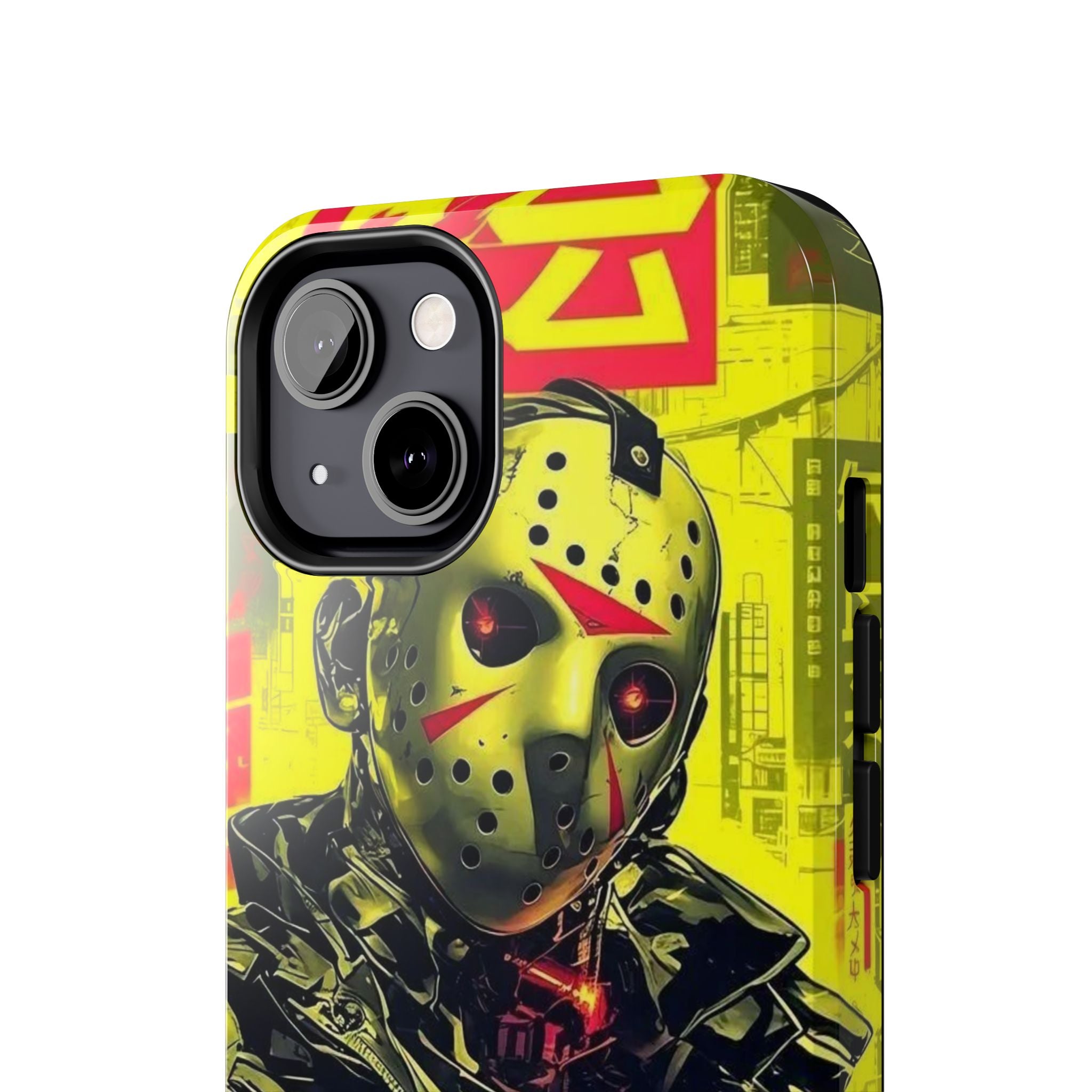 Cyberpunk Tough Phone Case - Unique Tech Accessory for Gamers, Gift for Birthdays, Holidays, Phone Protection, Stylish Design