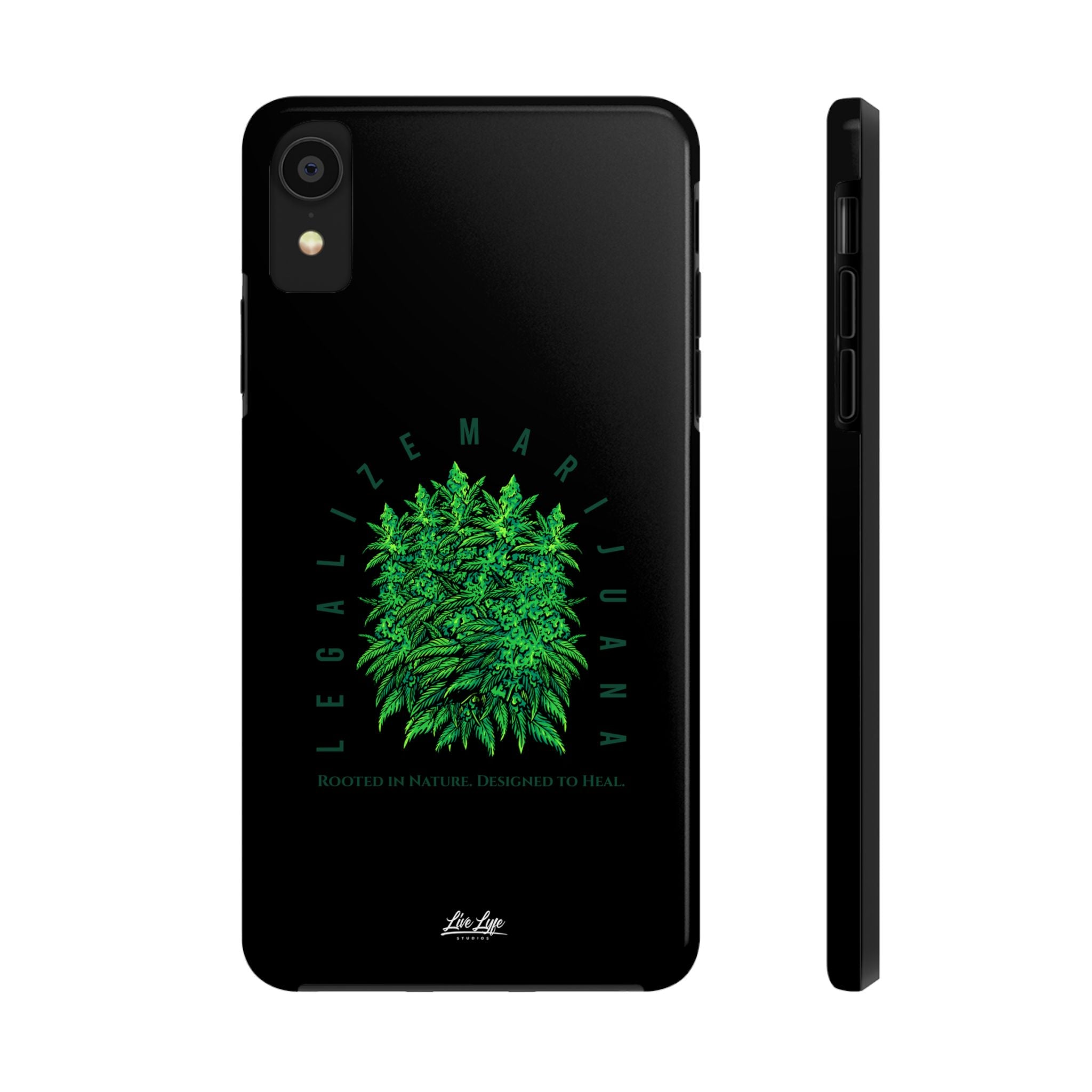 Legalize The Plant Phone Case – Sleek Black Cover