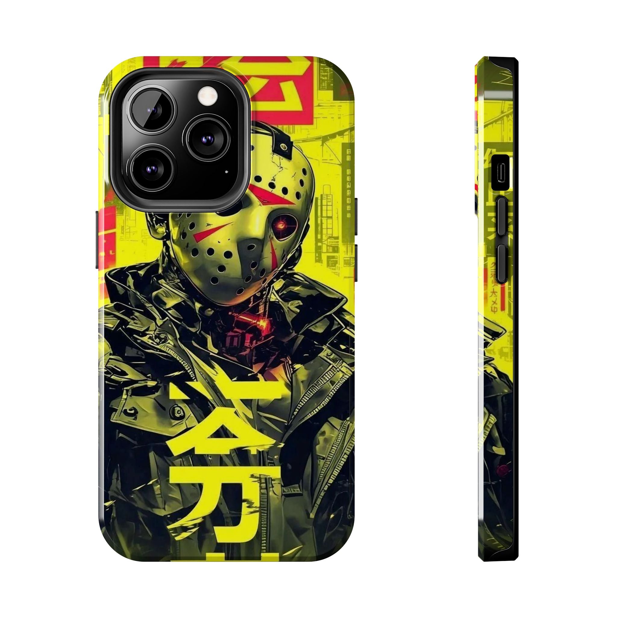 Cyberpunk Tough Phone Case - Unique Tech Accessory for Gamers, Gift for Birthdays, Holidays, Phone Protection, Stylish Design