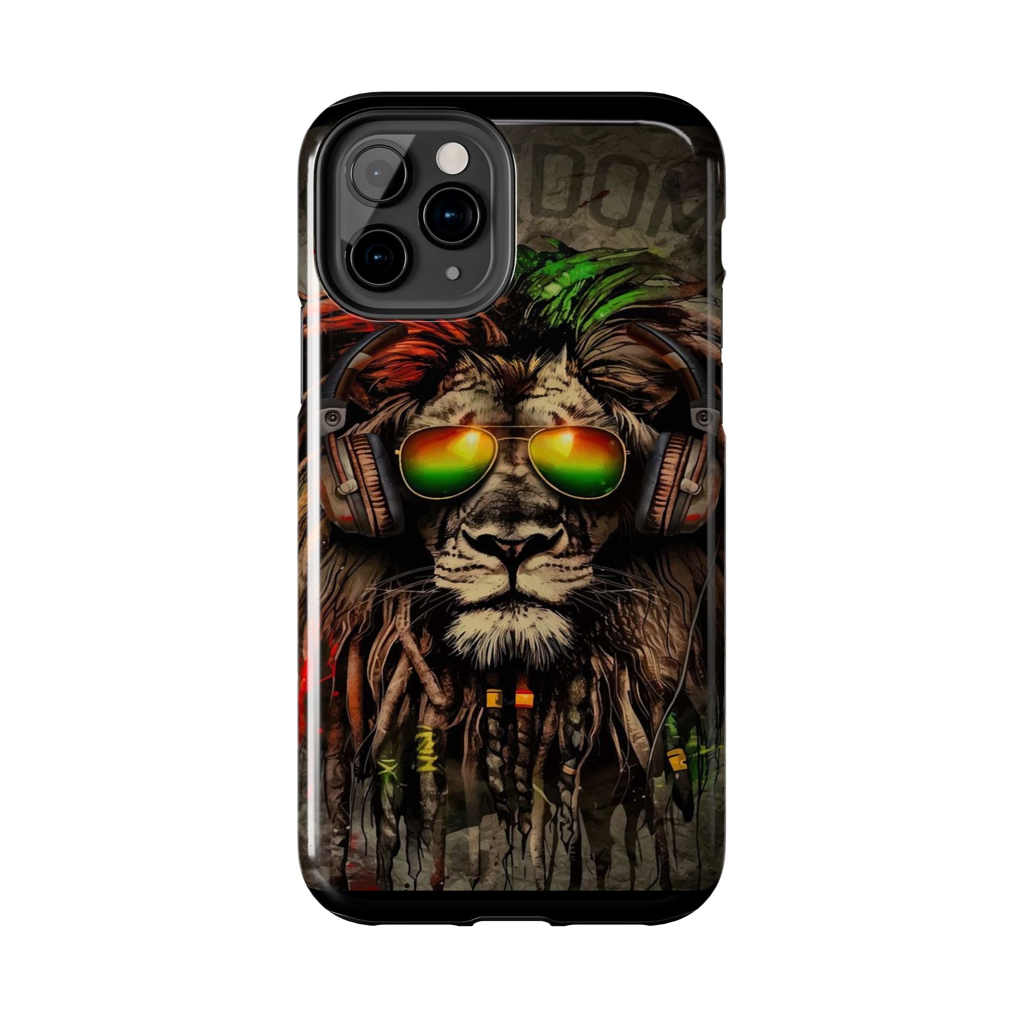 Reggae Lion Iphone Phone Case - Tough Phone Cases for Music Lovers, Gift for Rasta Fans, Vibrant Phone Cover, Unique Phone Accessories, [...]