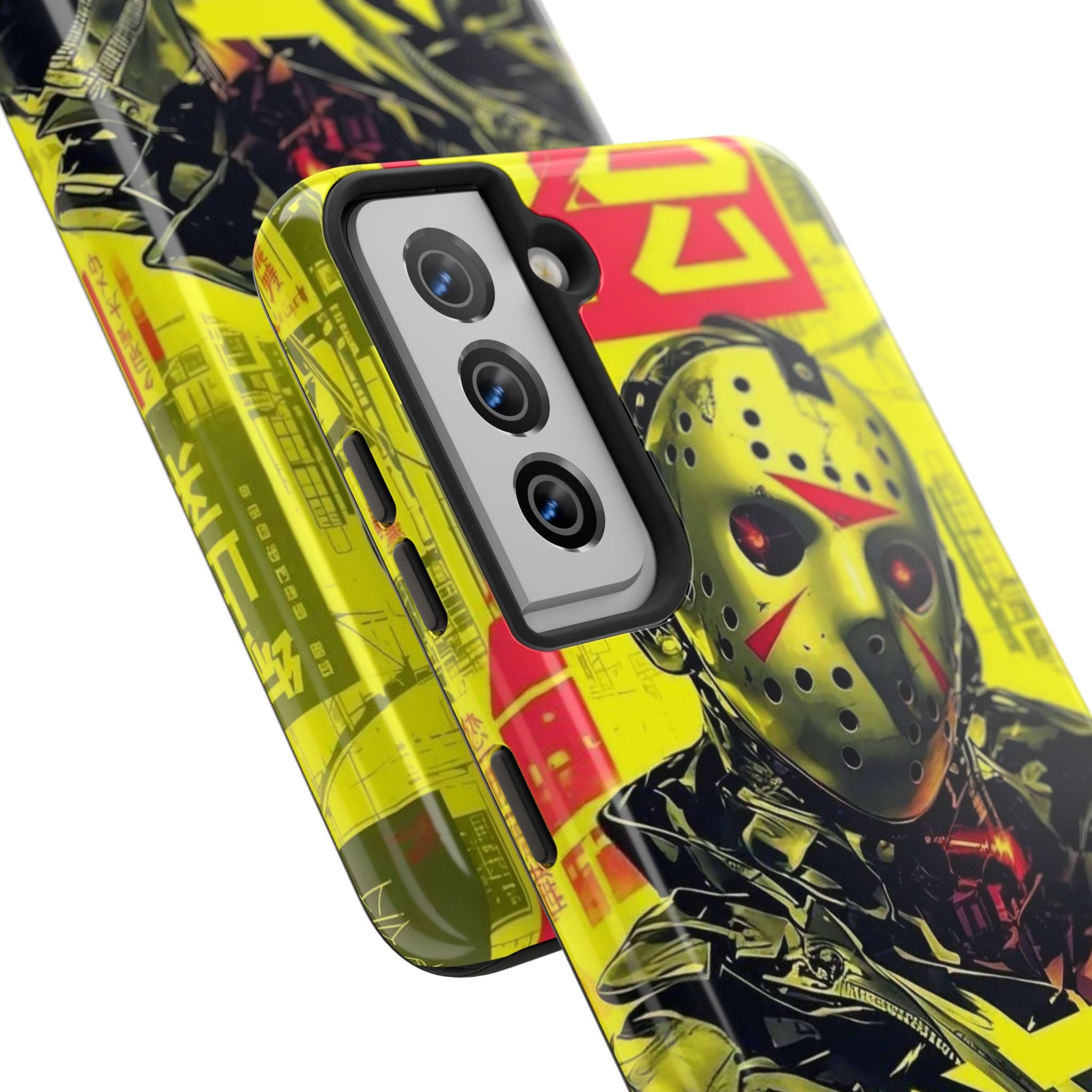 Cyberpunk Tough Phone Case - Unique Tech Accessory for Gamers, Gift for Birthdays, Holidays, Phone Protection, Stylish Design
