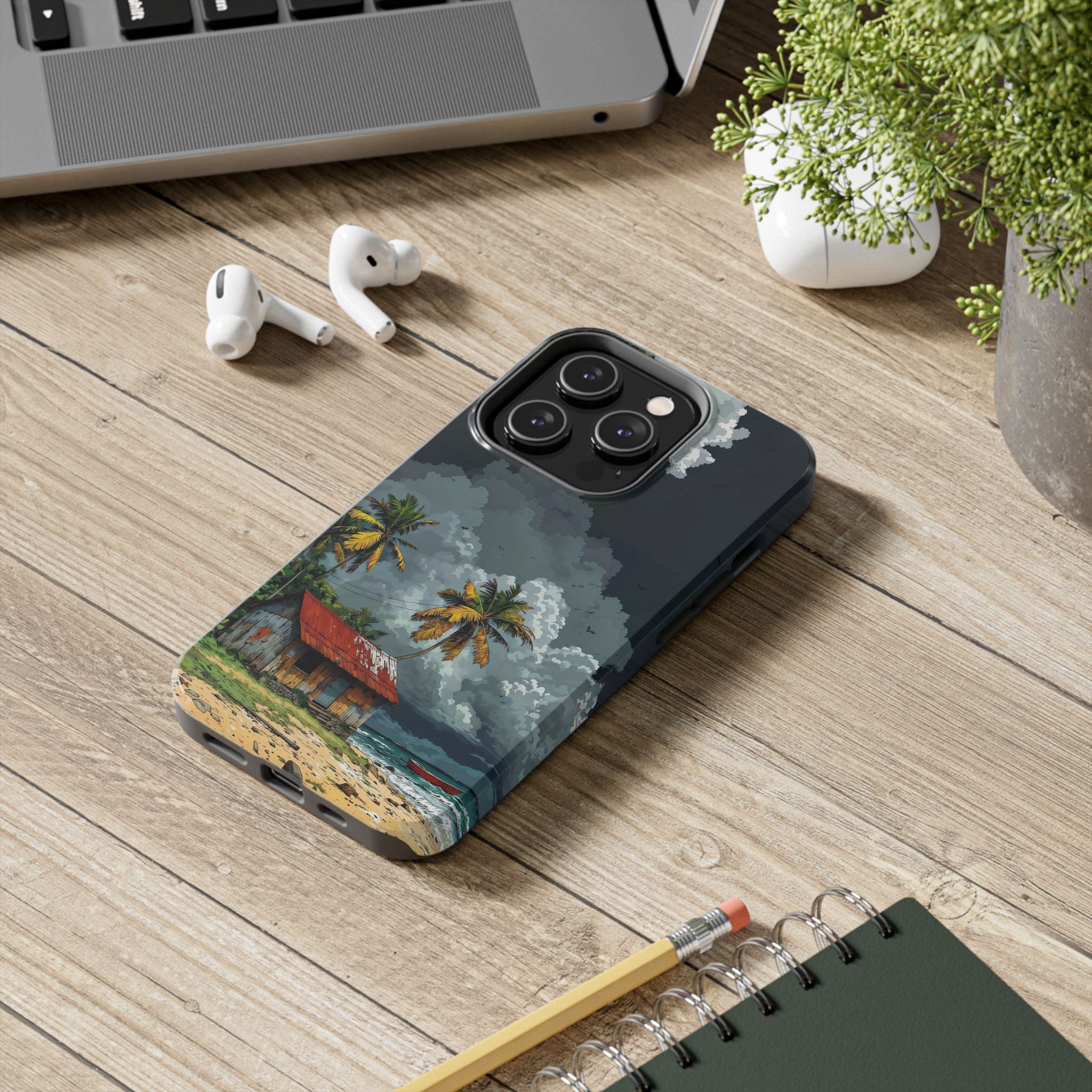 Tropical Beach Phone Cases - Coastal Vibes, Summer Gift, Adventure Ready, Travel Companion, Protective Cover Layer