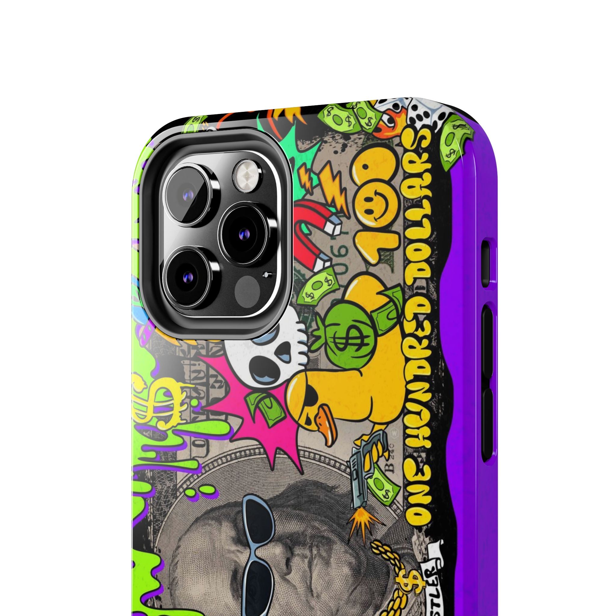 Vibrant Abstract Tough iPhone and Samsung Phone Cases - Funky, Graffiti-Style Protection, Perfect for Teens, Unique Gift, Street Art Lover, Cool Accessories