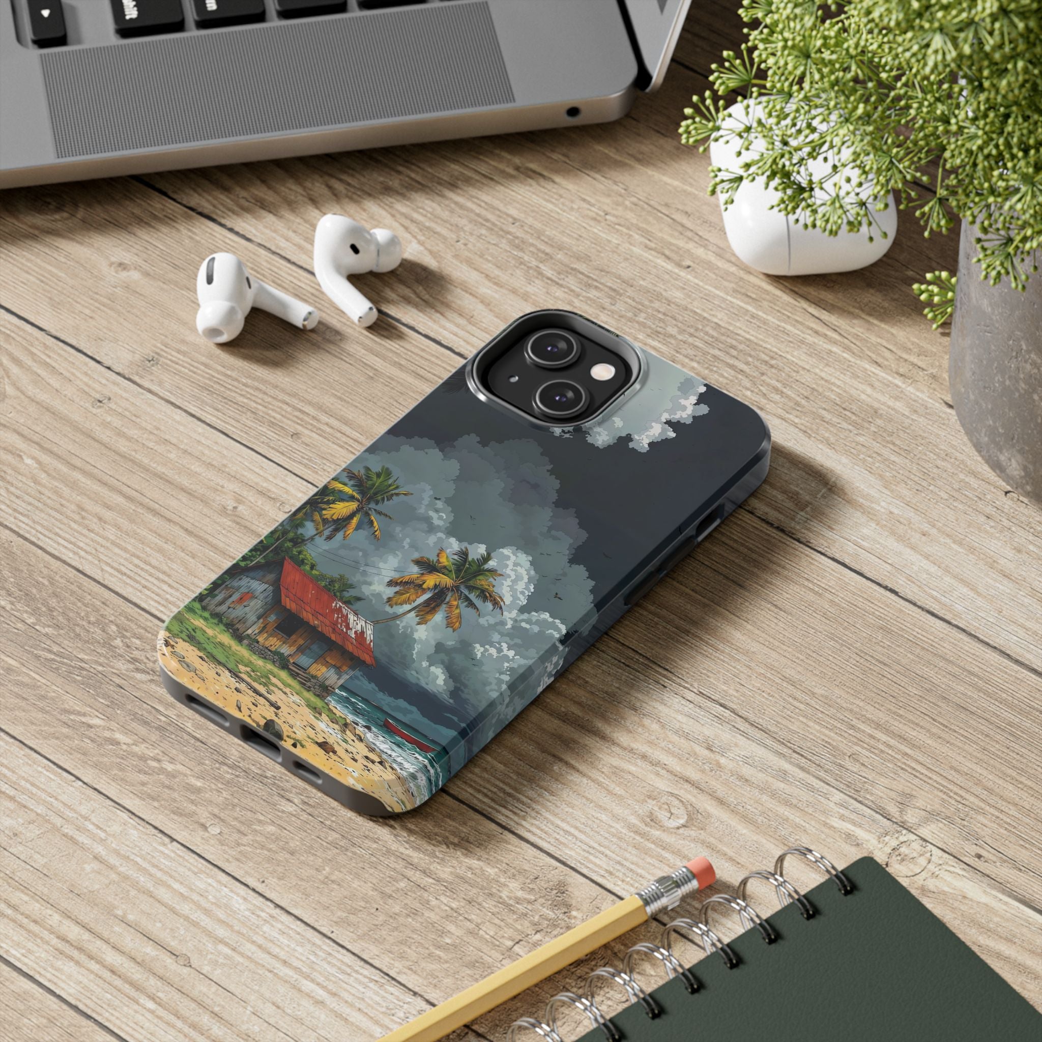 Tropical Beach Phone Cases - Coastal Vibes, Summer Gift, Adventure Ready, Travel Companion, Protective Cover Layer