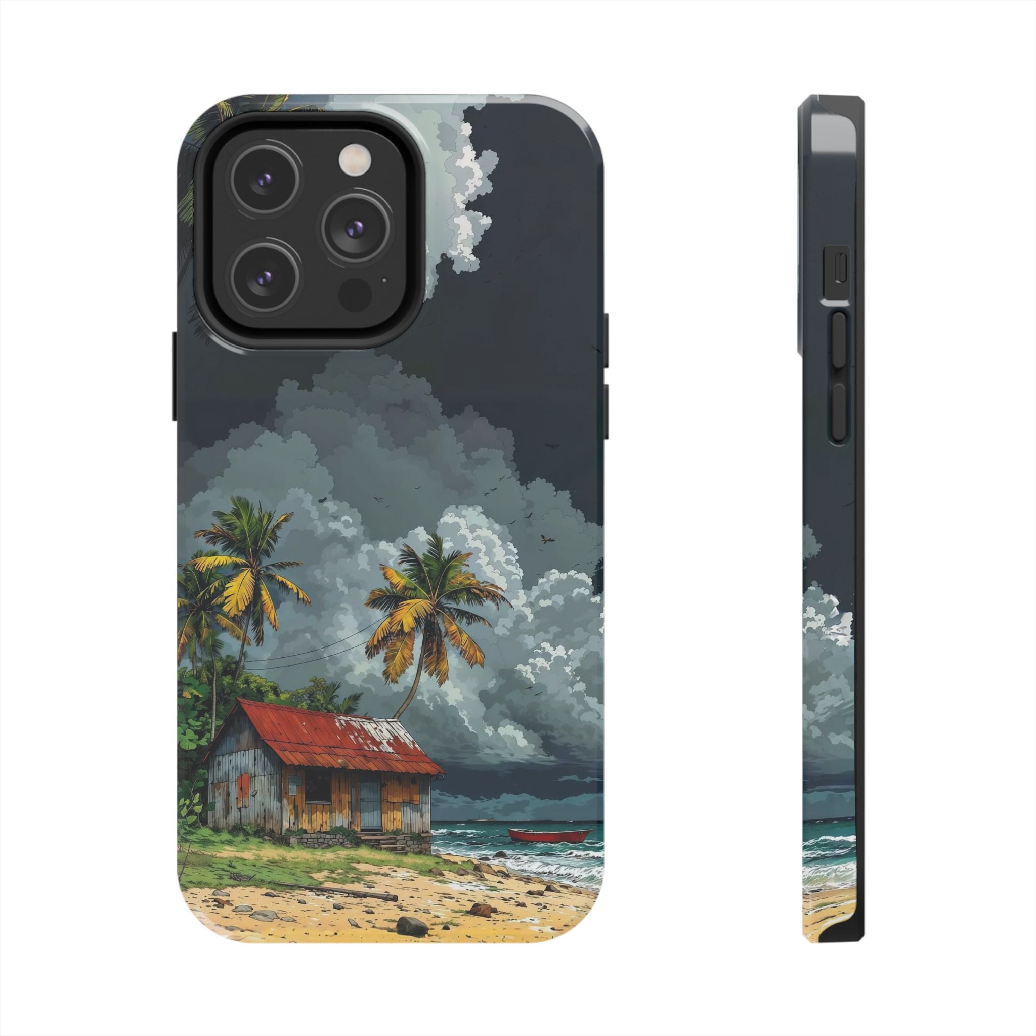 Tropical Beach Phone Cases - Coastal Vibes, Summer Gift, Adventure Ready, Travel Companion, Protective Cover Layer