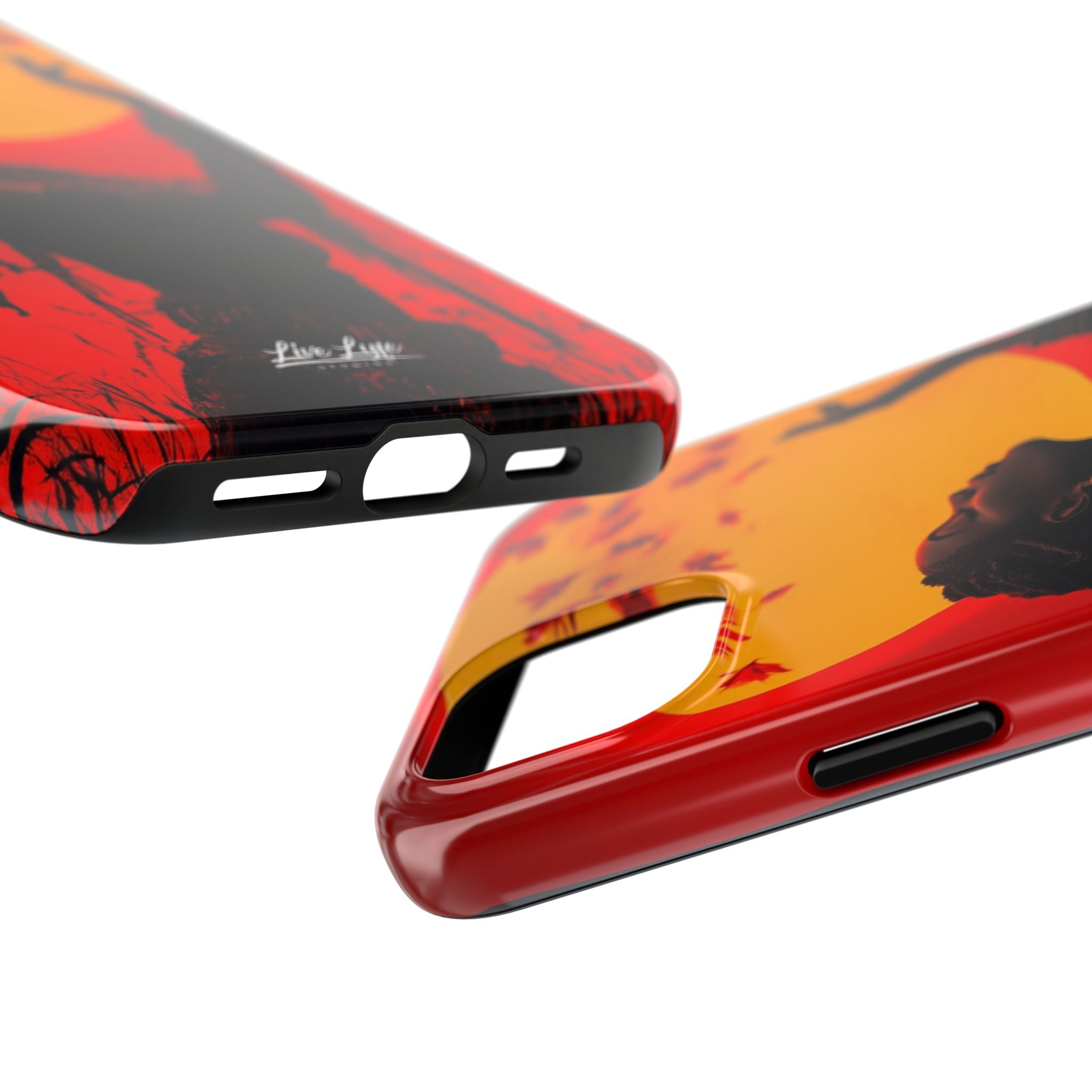 Sunset Spirit, Rasta Soul Awakening Phone Case