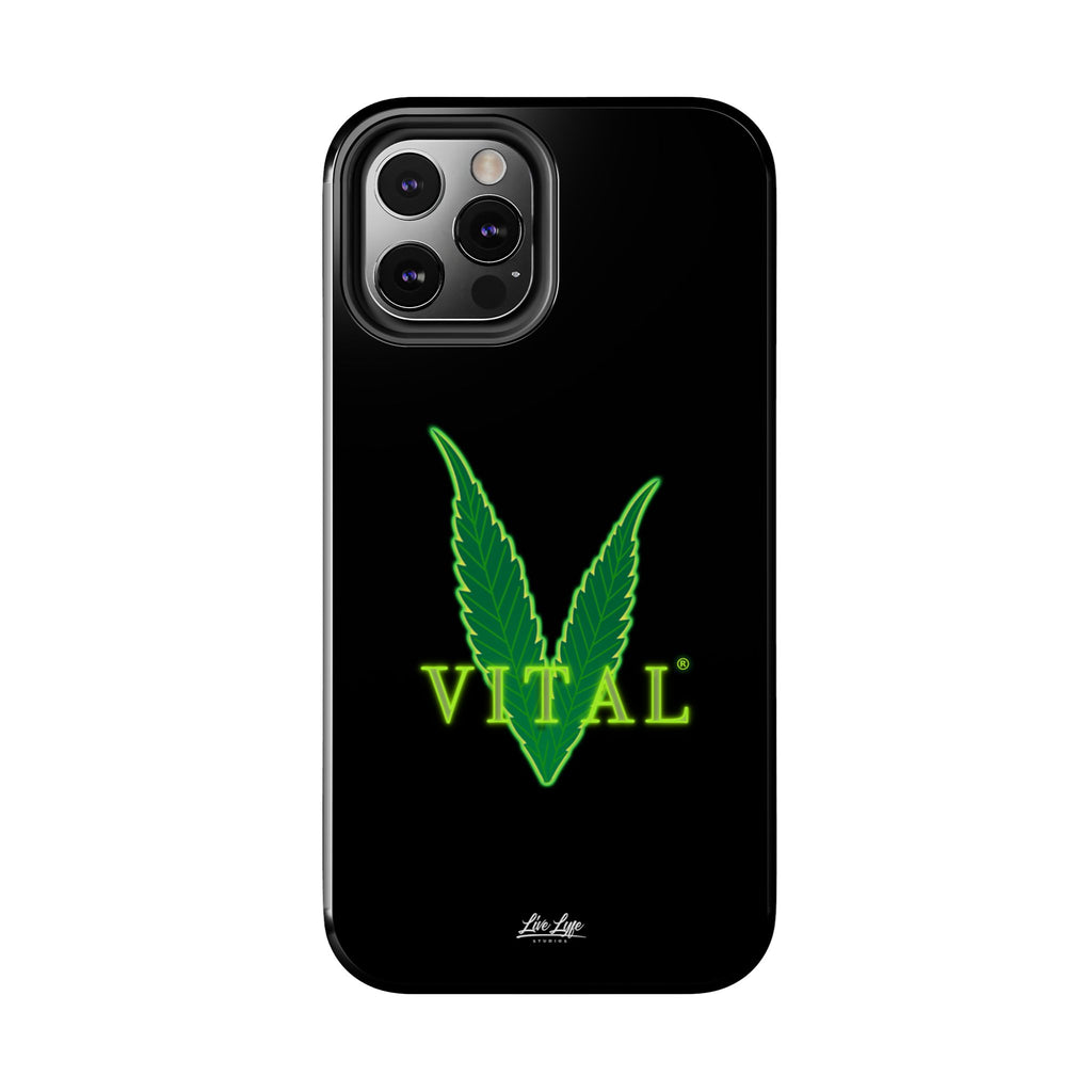 Vital Lyfe Phone Case – Sleek Black Cover