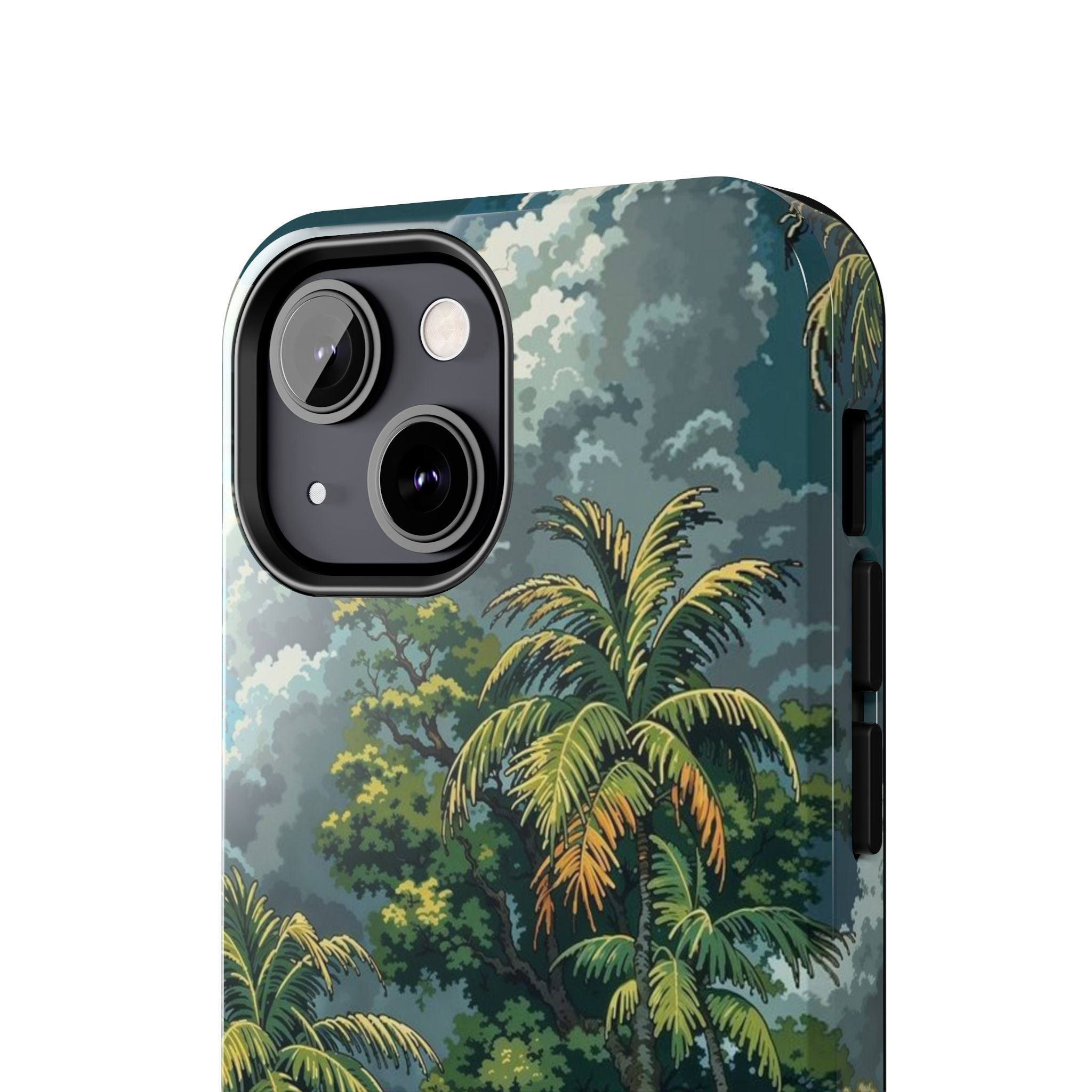 Tropical Paradise Tough iPhone and Samsung Cases - Beach Vibe, Summer Gift, Durable Protection for Adventure Lovers, Coastal Decor, Phone Accessories