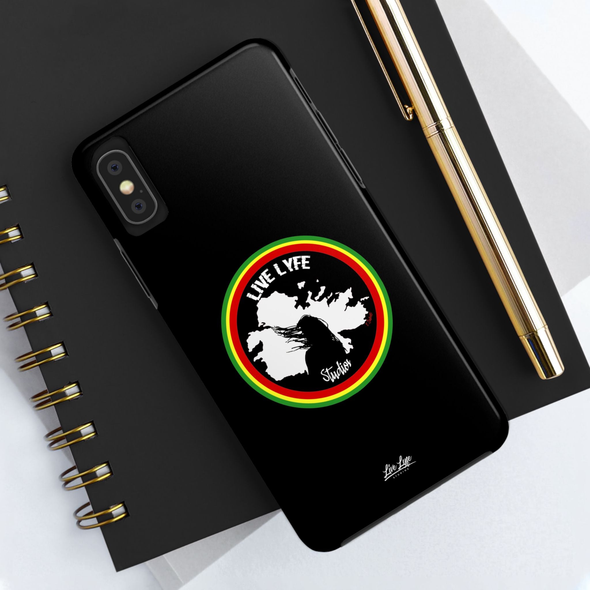 Livel Lyfe Phone Case – Sleek Black Cover