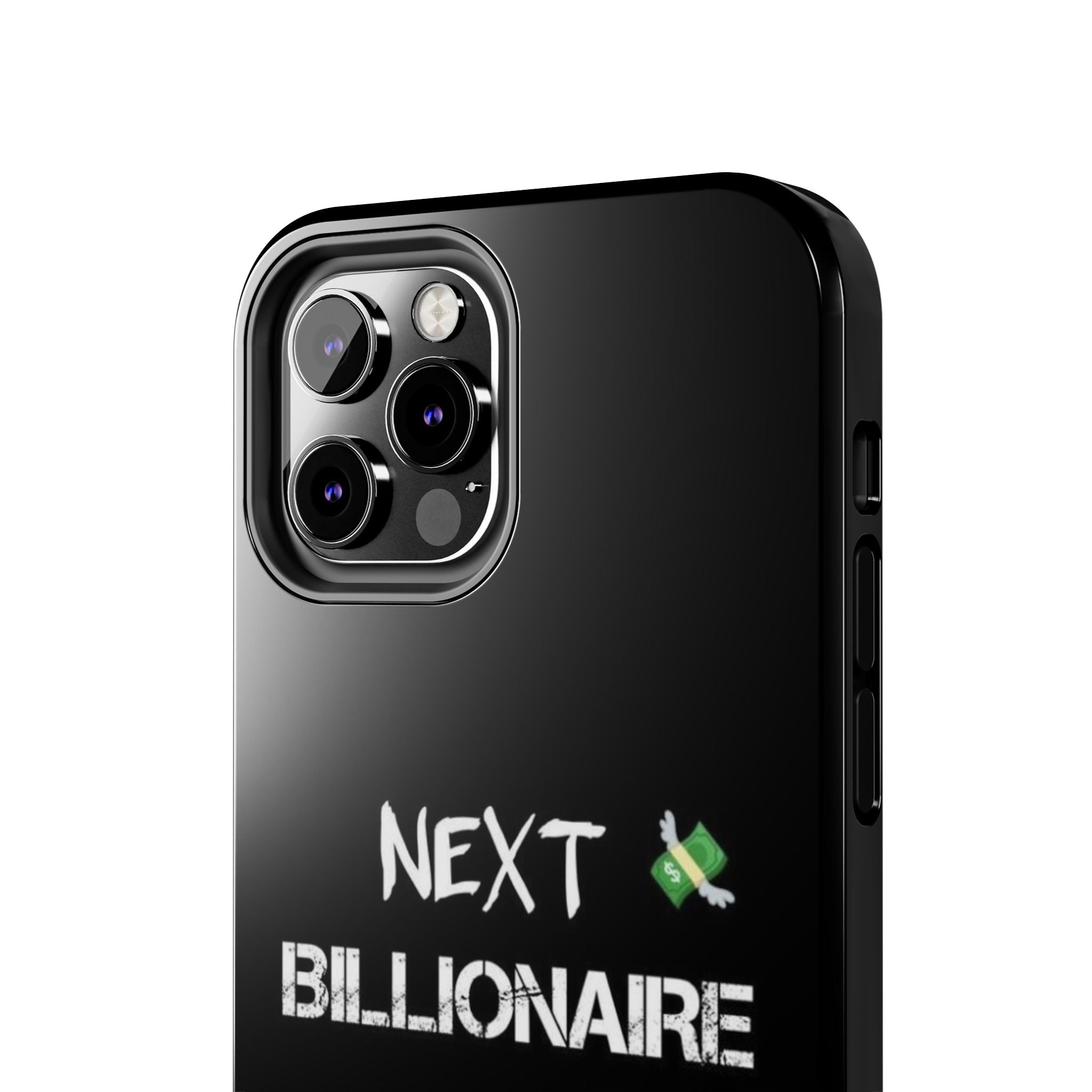 Bold Next Billionaire Phone Case, Tough Phone Cover, Entrepreneur Gift, Motivational Phone Accessory, Unique Tech Decor