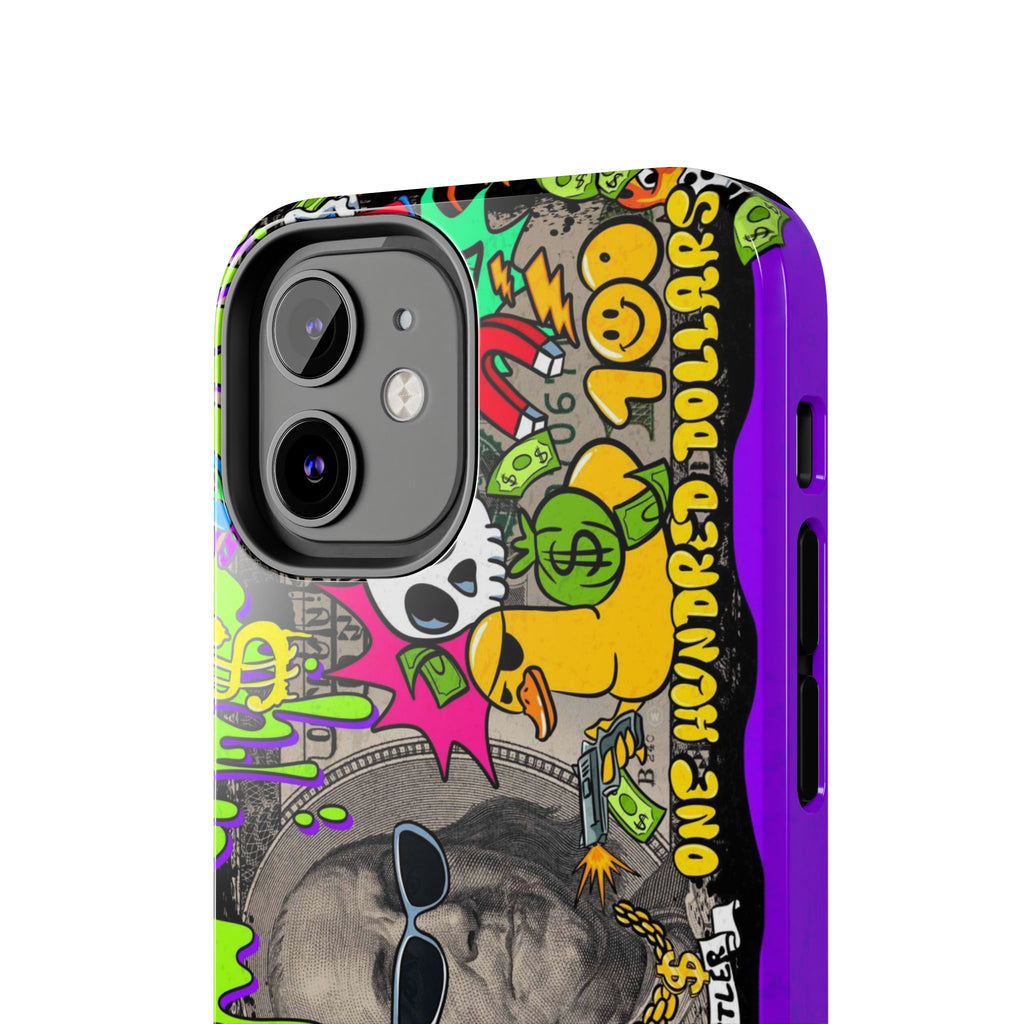Vibrant Abstract Tough iPhone and Samsung Phone Cases - Funky, Graffiti-Style Protection, Perfect for Teens, Unique Gift, Street Art Lover, Cool Accessories