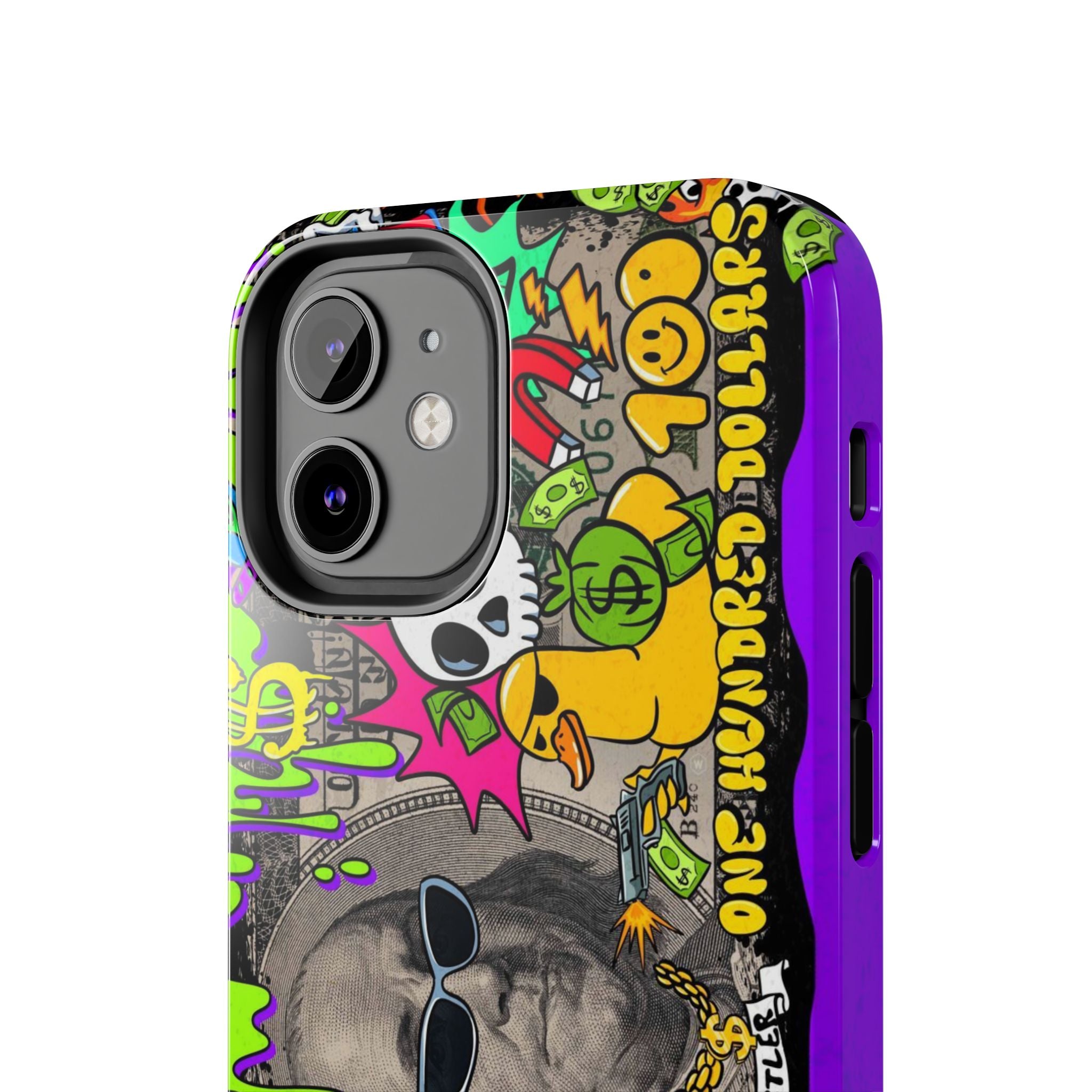 Vibrant Abstract Tough iPhone and Samsung Phone Cases - Funky, Graffiti-Style Protection, Perfect for Teens, Unique Gift, Street Art Lover, Cool Accessories